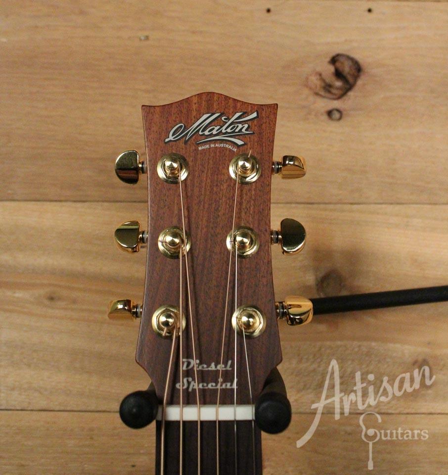 Maton EMD 6 Mini Maton Diesel Guitar Sitka with Blackwood and Vintage Amber Sunburst ID-9951 - Artisan Guitars
