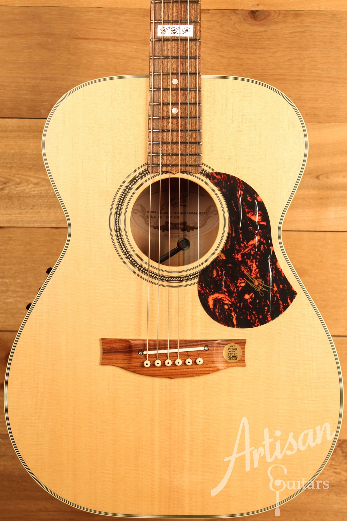 Maton EBG 808 TE Tommy Emmanuel Signature Guitar ID-12443 - Artisan Guitars
