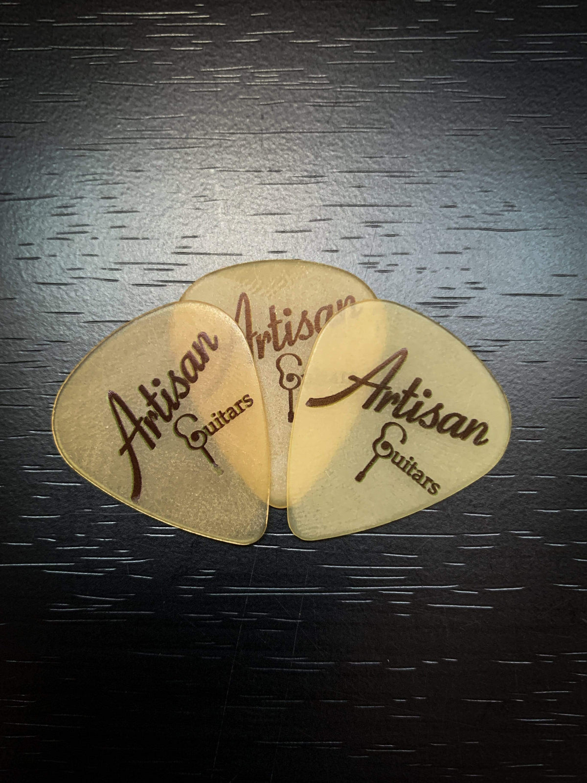 Artisan Guitars Logo Ultem Guitar Pick  .72, .92 or 1.2 mm ID-5415 - Artisan Guitars