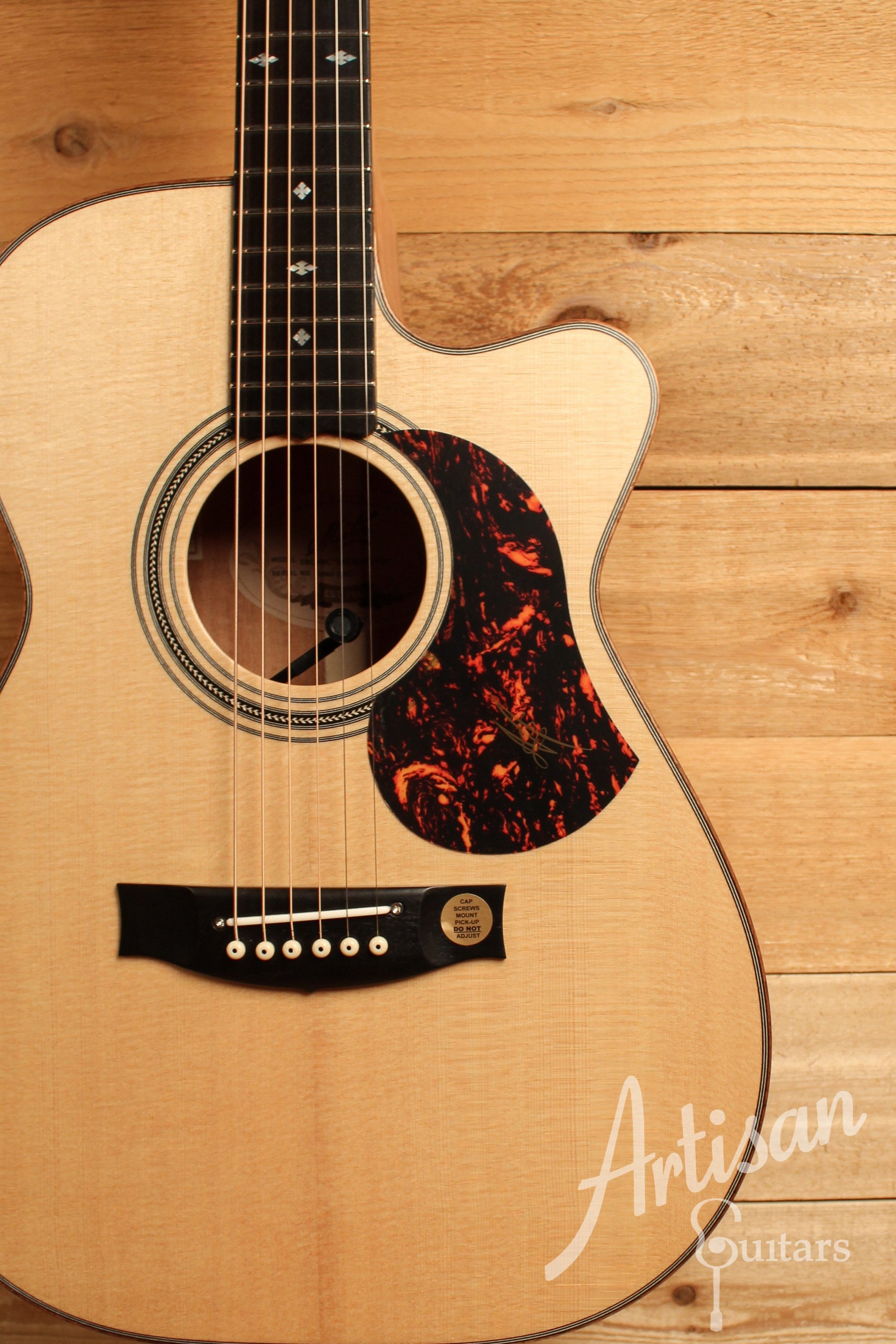 Maton EBG 808C MIC FIX Michael Fix Signature Guitar Sitka and Queensland Maple with Cutaway ID-12685 - Artisan Guitars