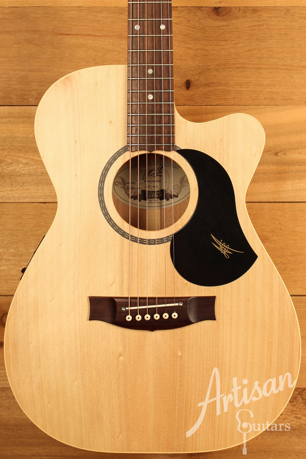 Maton EBG808CL Performer Series Bunya & Queensland Maple w/ Cutaway Pre-Owned 2016 ID-12462 - Artisan Guitars