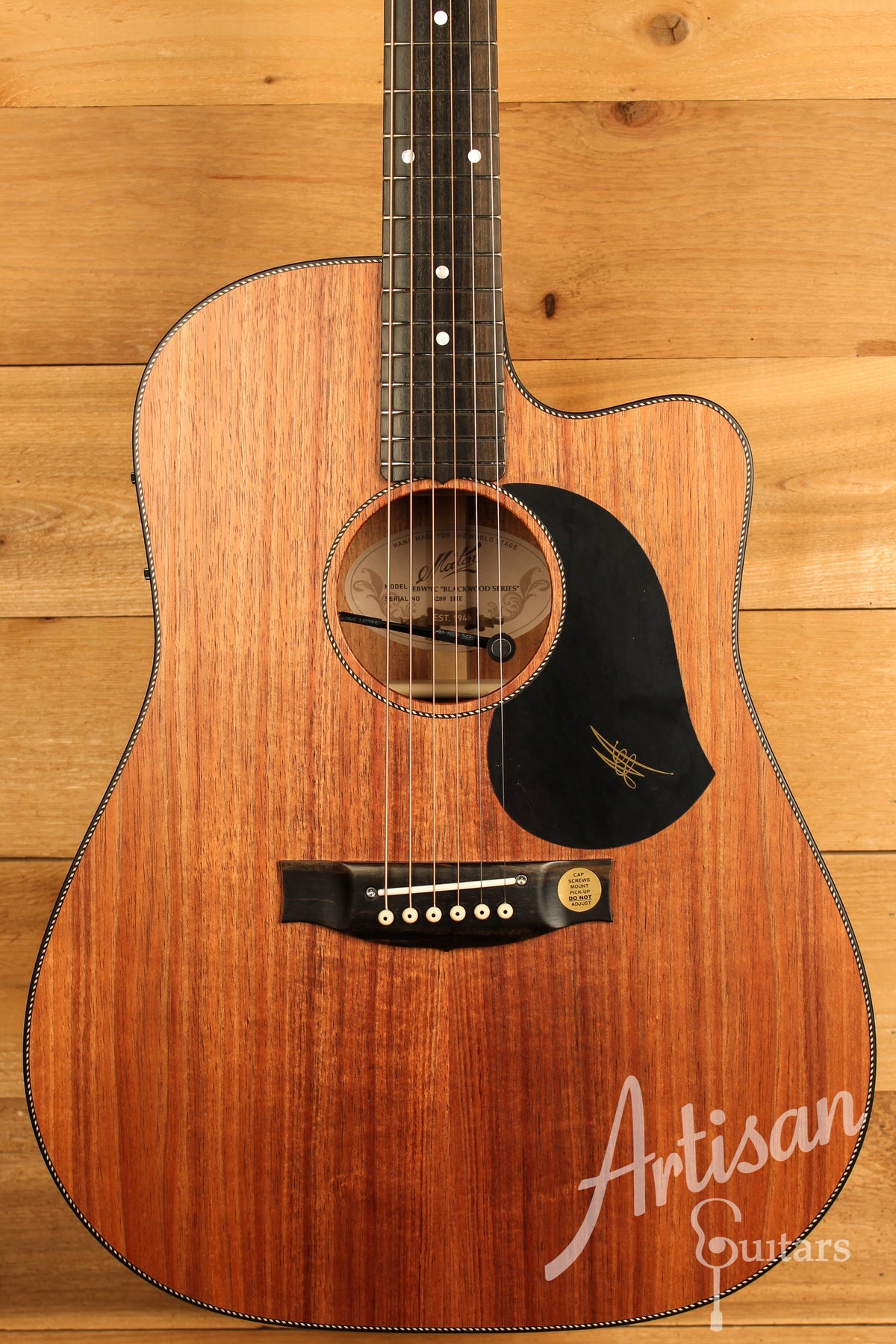 Maton EBW70C Blackwood Dreadnought w/ AP5 Pro ID-12463 - Artisan Guitars