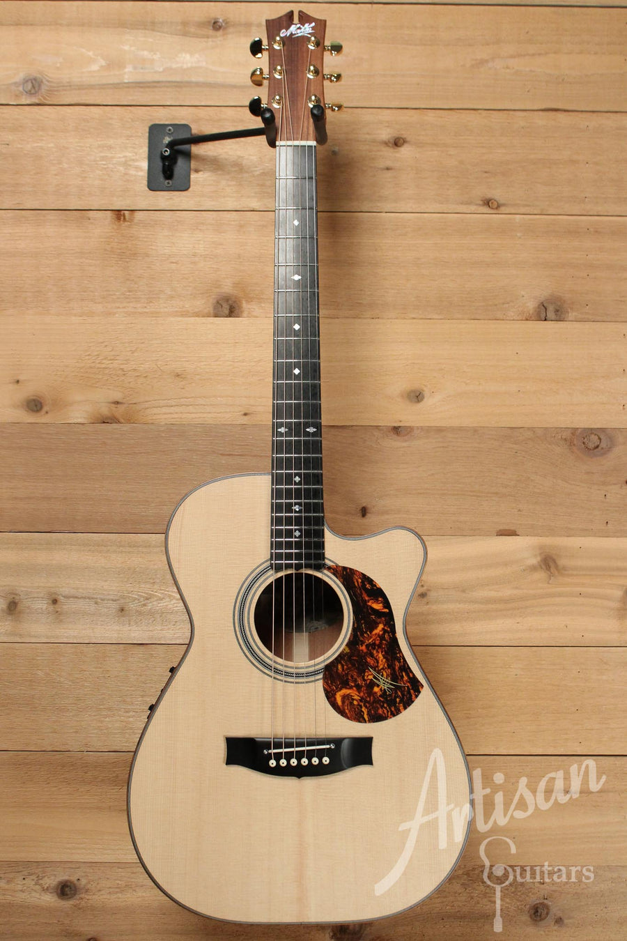 Maton EBG808C MIC FIX Michael Fix Signature Sitka and Queensland Maple with Cutaway  ID-9949 - Artisan Guitars