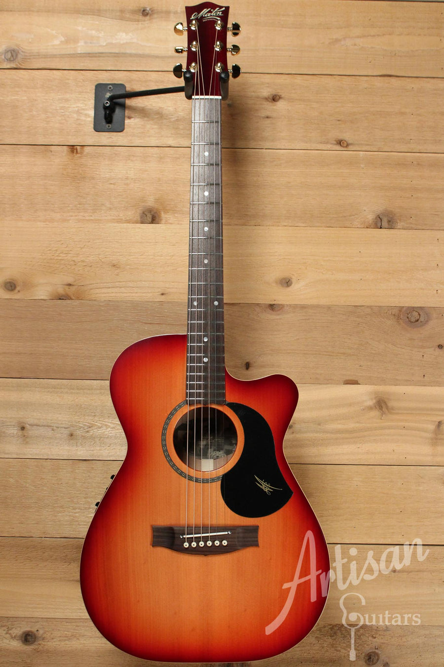 Maton EBG808CLG Performer Series Guitar Bunya and Queensland Maple with Cutaway and Cherry Sunburst  ID-10017 - Artisan Guitars