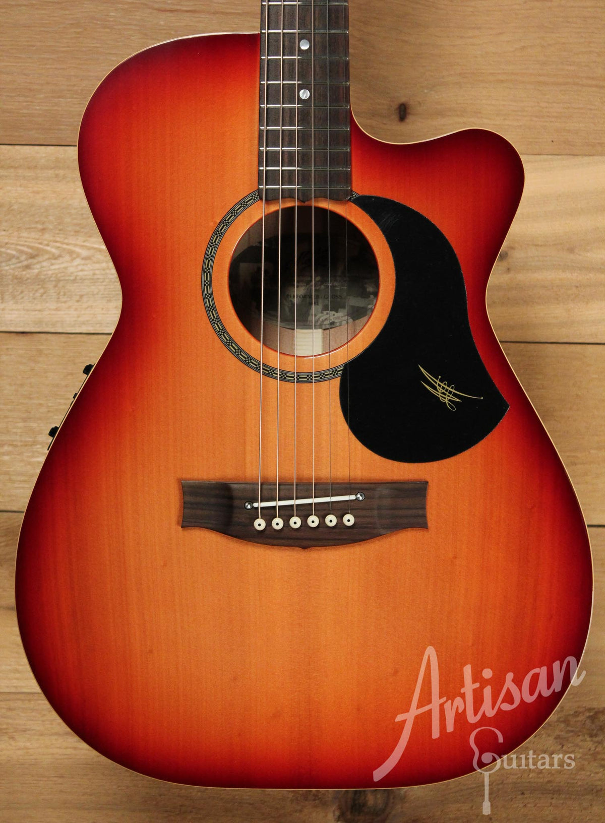 Maton EBG808CLG Performer Series Guitar Bunya and Queensland Maple with Cutaway and Cherry Sunburst  ID-10017 - Artisan Guitars