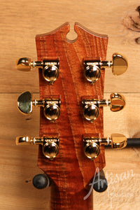Maton WA May Traditional Custom Shop 808 Guitar with Cutaway Torrefied European Spruce and Fiddleback Blackwood ID-11445 - Artisan Guitars