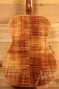 Maton WA May Custom Shop 808 Guitar with Sitka Spruce and Fiddleback Blackwood ID-11446 - Artisan Guitars