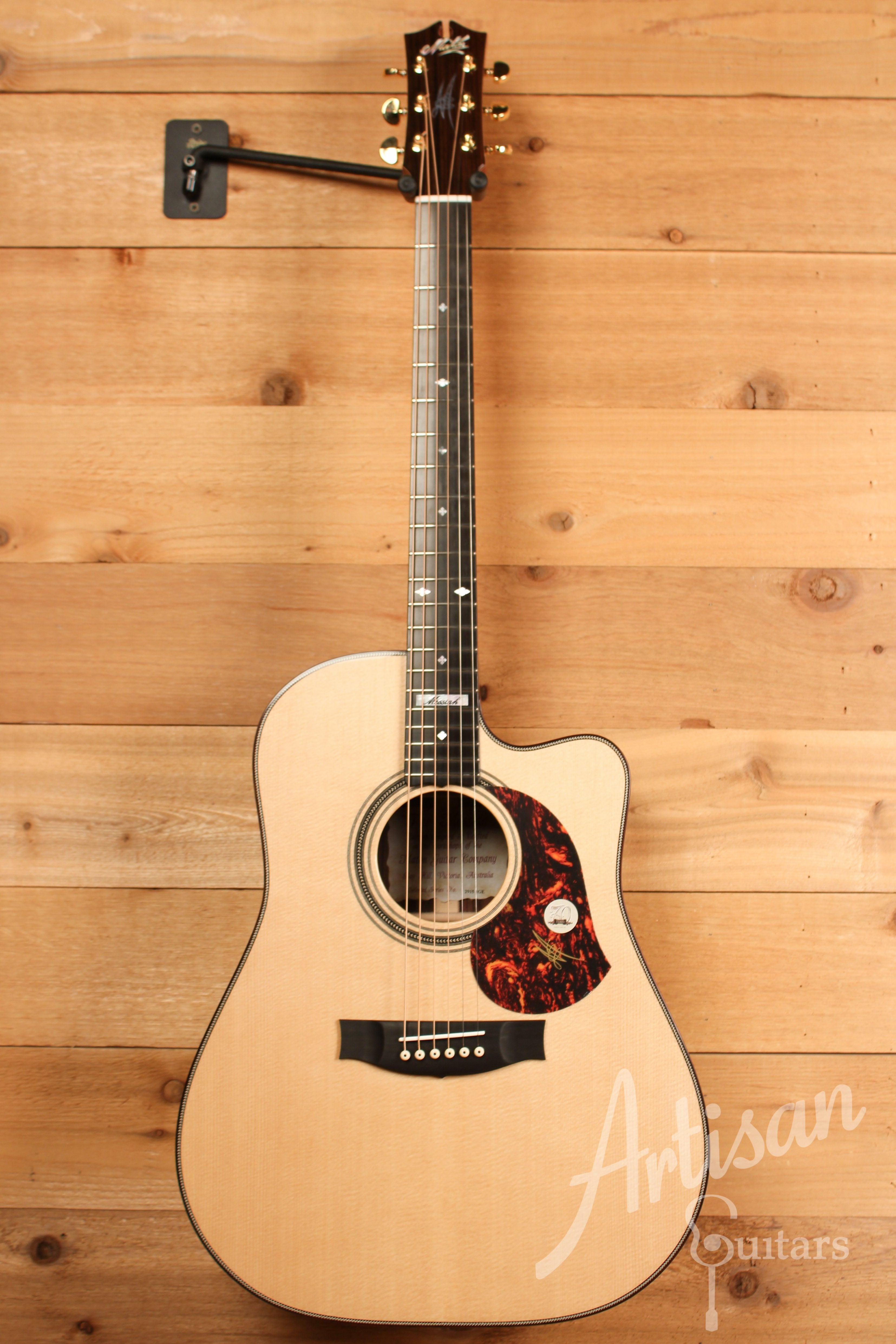 Maton EM100C Messiah Guitar Sitka Spruce and Indian Rosewood ID-11447 - Artisan Guitars