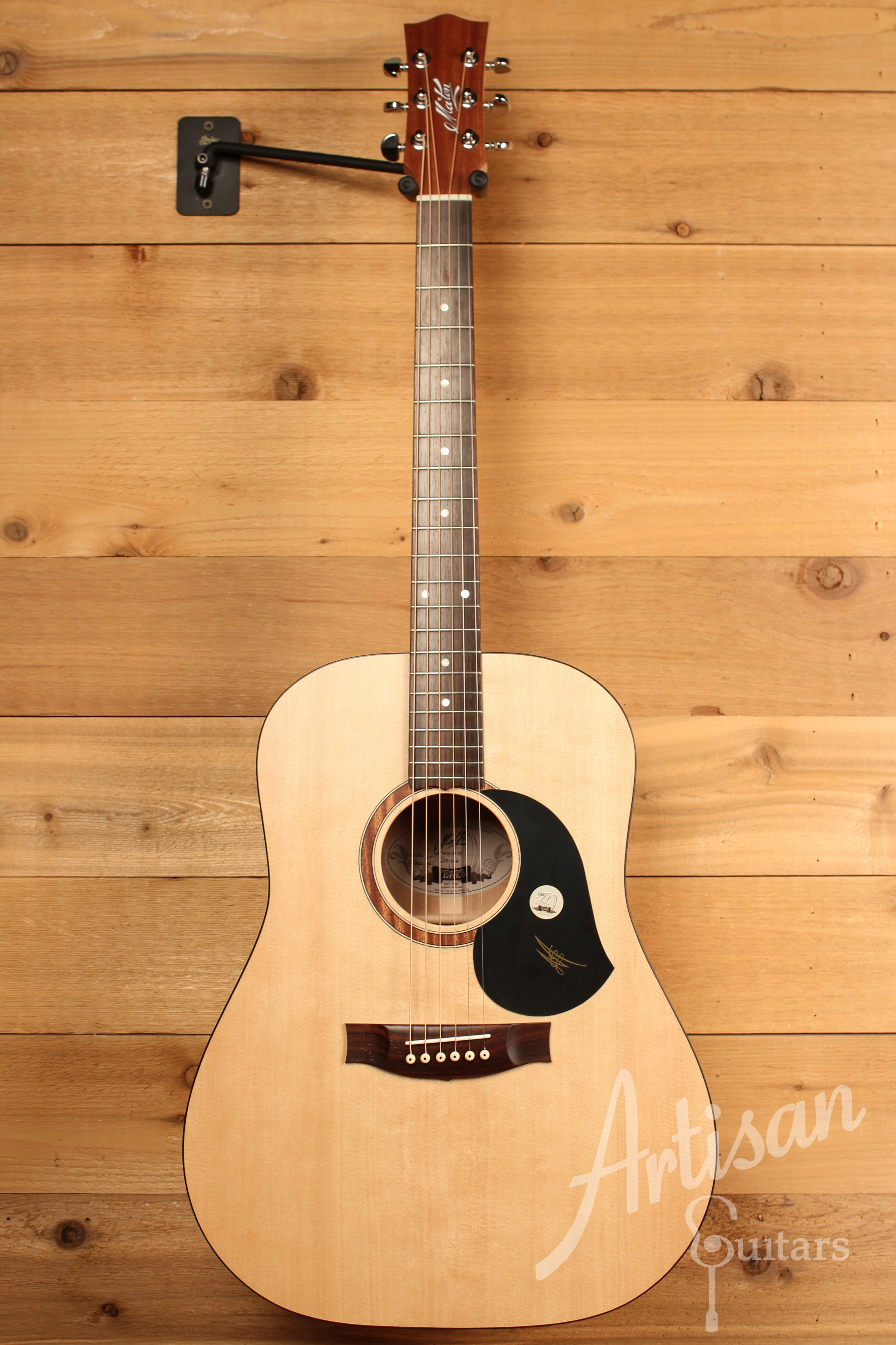 Maton S60 Guitar with Bearclaw Sitka Spruce and Queensland Maple ID-11464 - Artisan Guitars