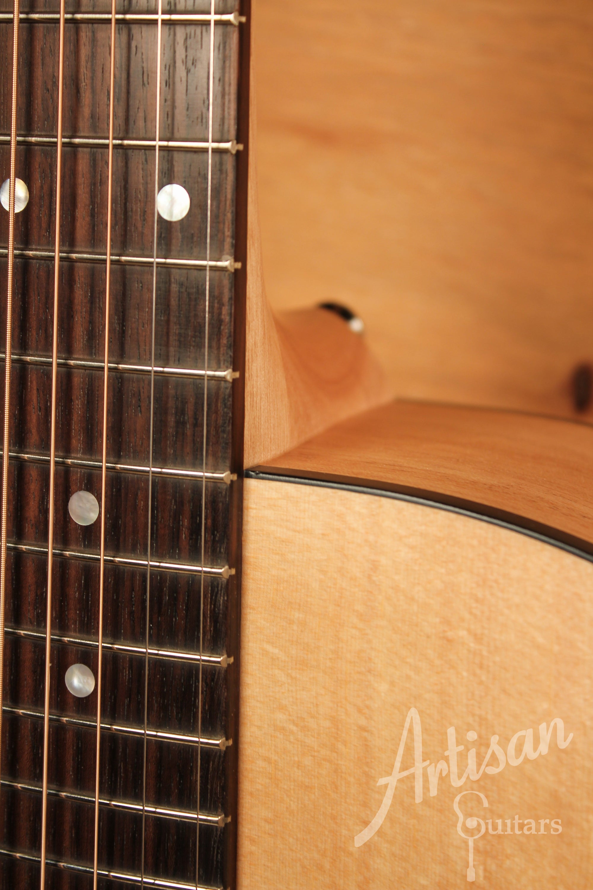 Maton S60 Guitar with Bearclaw Sitka Spruce and Queensland Maple ID-11464 - Artisan Guitars