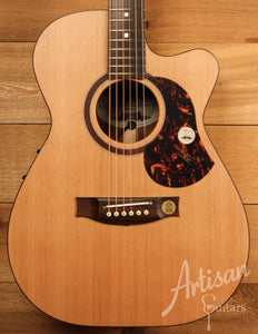 Maton SRS808C Guitar Western Red Cedar and Solid Blackwood Cutaway ID-11469 - Artisan Guitars