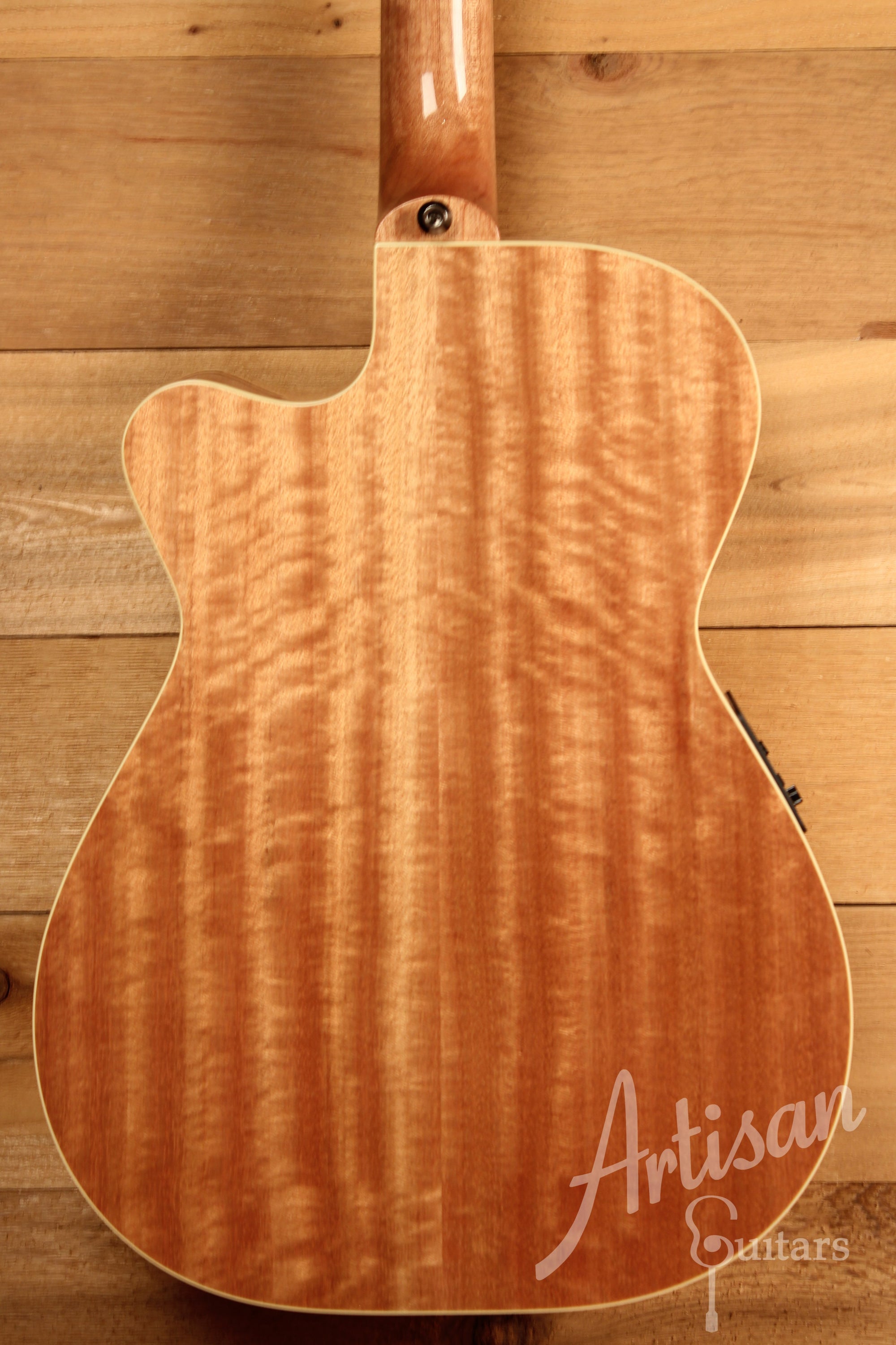 Maton Custom EBG808CL Performer Series Bunya and Queensland Maple Gloss Finish with Cutaway ID-11477 - Artisan Guitars