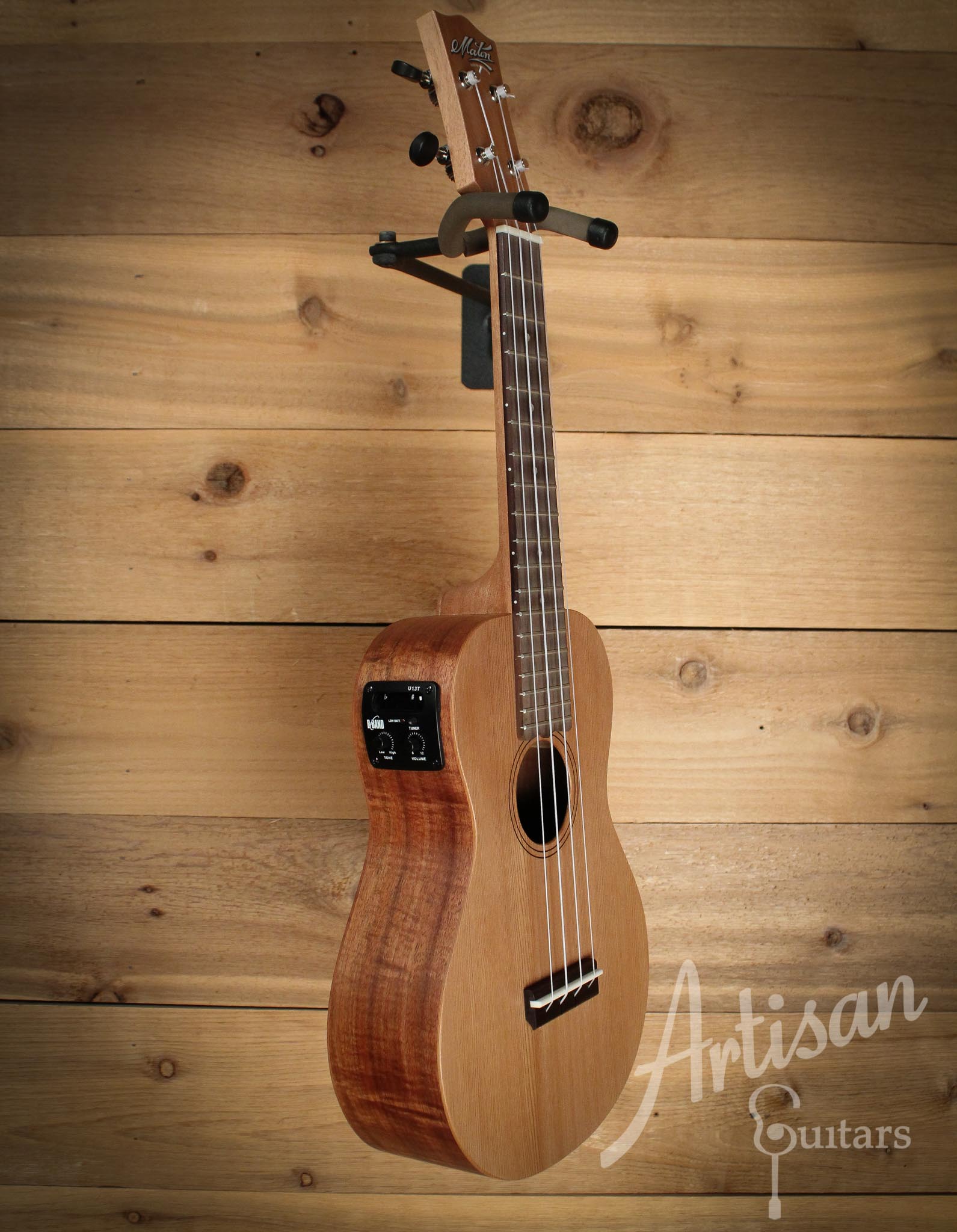 Maton Concert Ukulele Cedar and Victorian Blackwood with B-Band pickup  ID-10010 - Artisan Guitars
