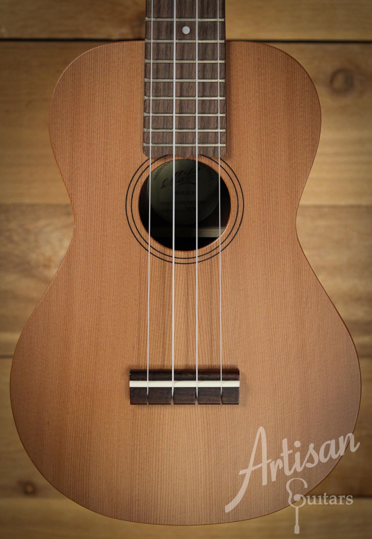 Maton Concert Ukulele Cedar and Victorian Blackwood  ID-10011 - Artisan Guitars