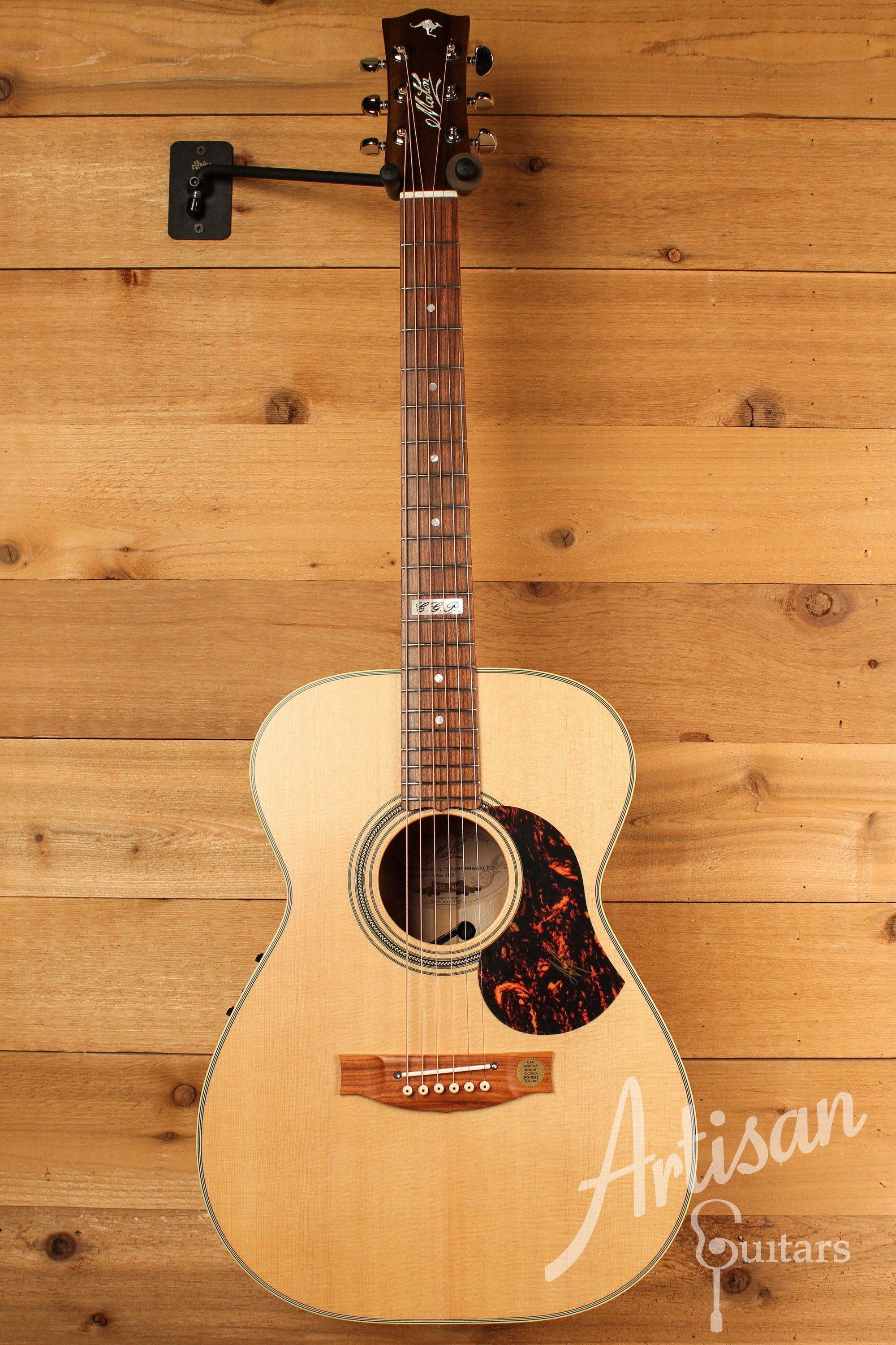 Maton EBG 808 TE Tommy Emmanuel Signature Guitar ID-12156 - Artisan Guitars