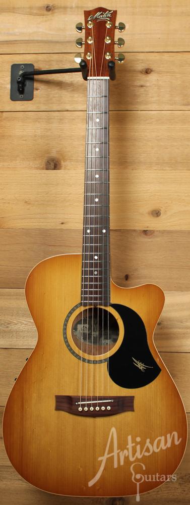 Maton EBG808CLG Performer Series Bunya and Queensland Maple with Cutaway and Vintage Amber Sunburst ID-9297 - Artisan Guitars