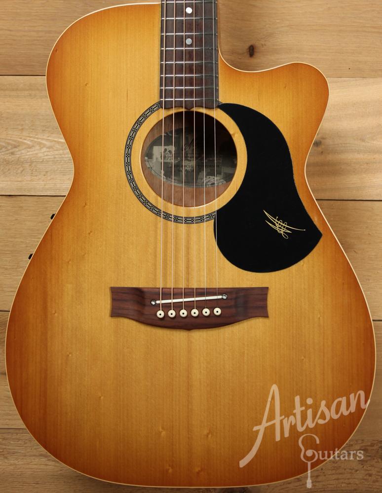 Maton EBG808CLG Performer Series Bunya and Queensland Maple with Cutaway and Vintage Amber Sunburst ID-9297 - Artisan Guitars