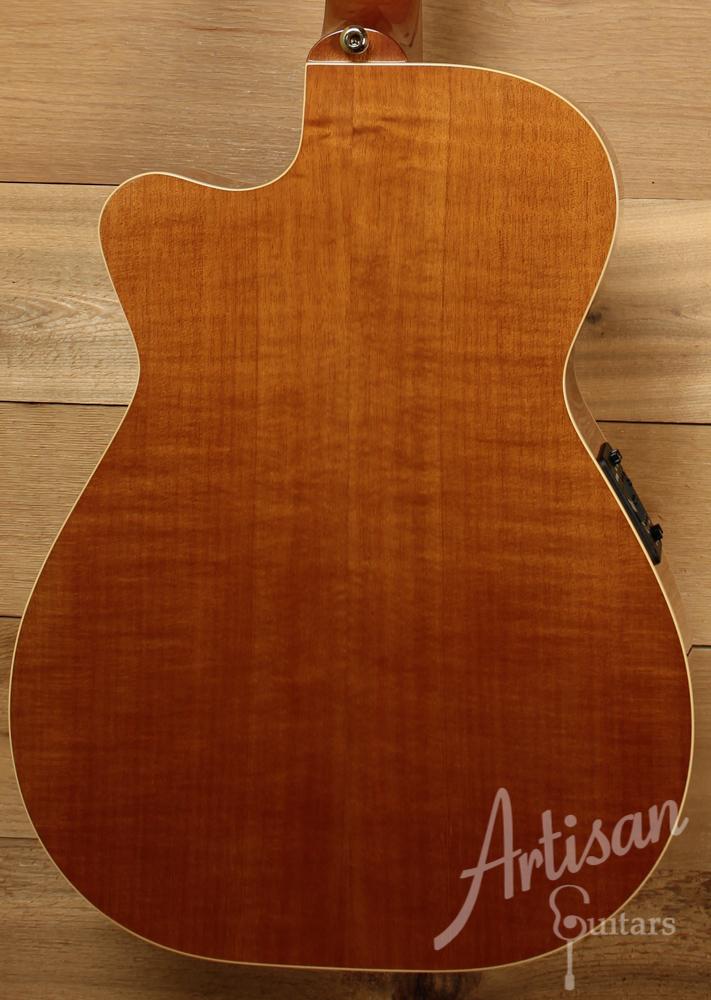 Maton EBG808CLG Performer Series Bunya and Queensland Maple with Cutaway and Vintage Amber Sunburst ID-9297 - Artisan Guitars