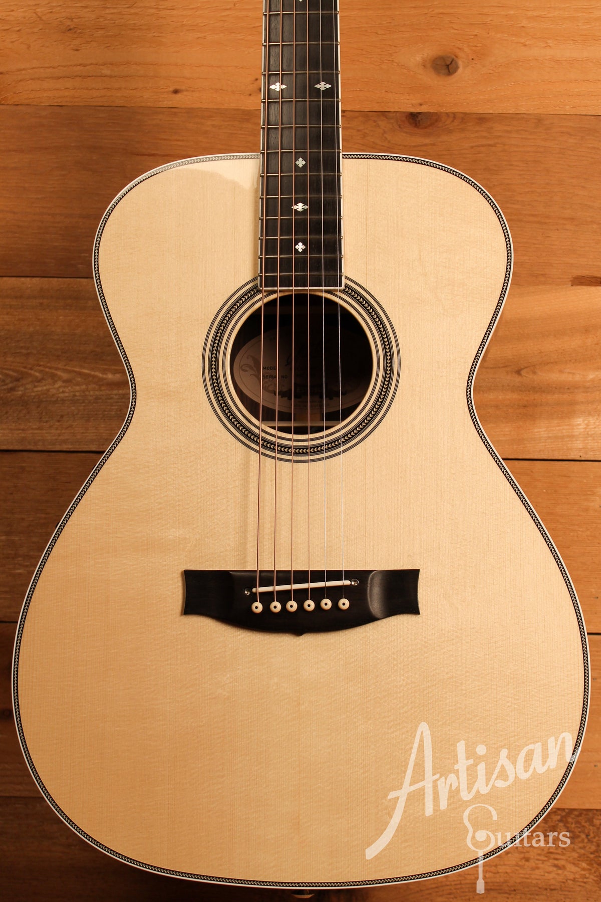 Maton Custom Shop Classic Guitar with European Spruce and Indian Rosewood ID-12159 - Artisan Guitars
