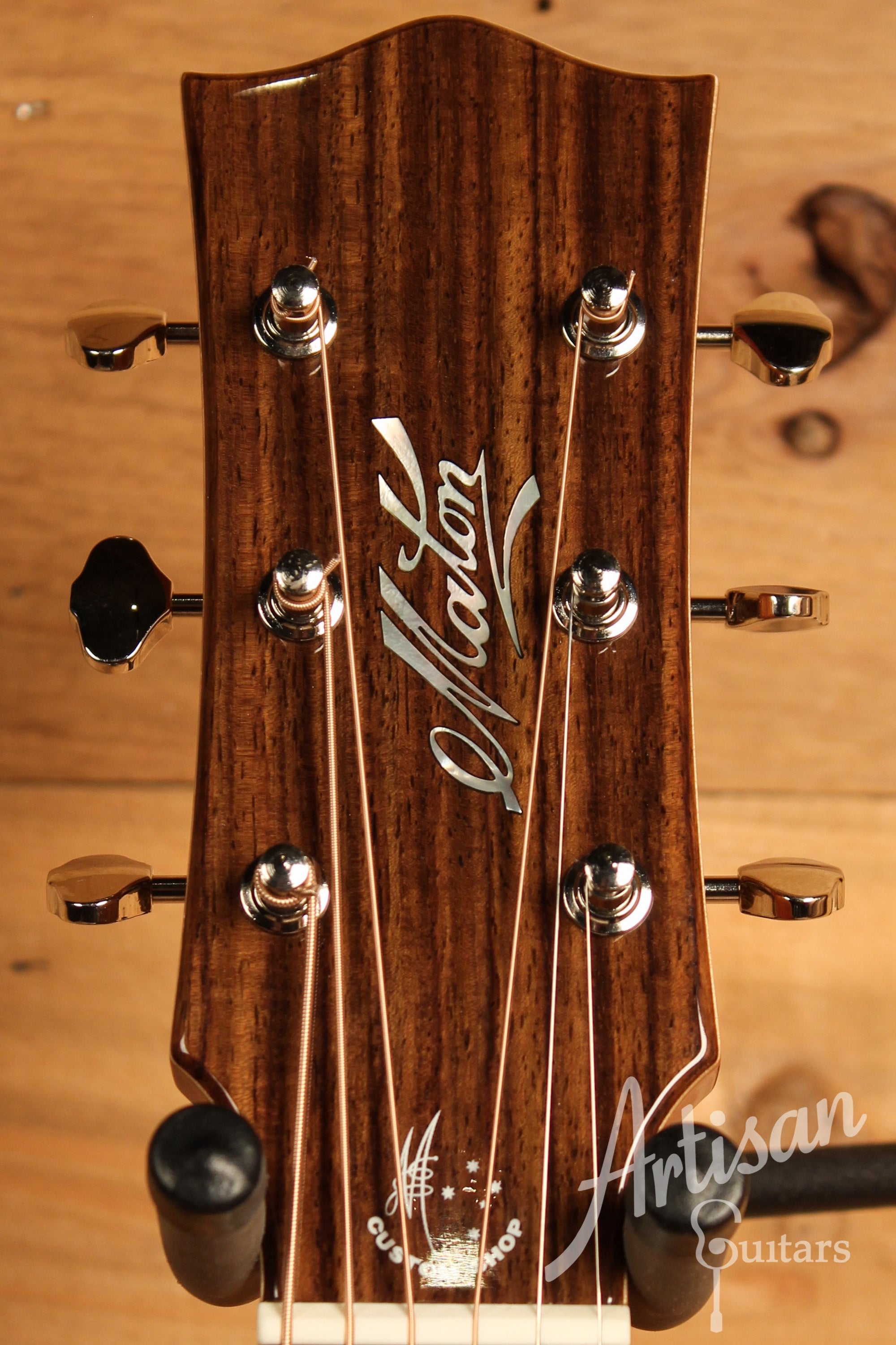 Maton Custom Shop Classic Guitar with European Spruce and Indian Rosewood ID-12159 - Artisan Guitars