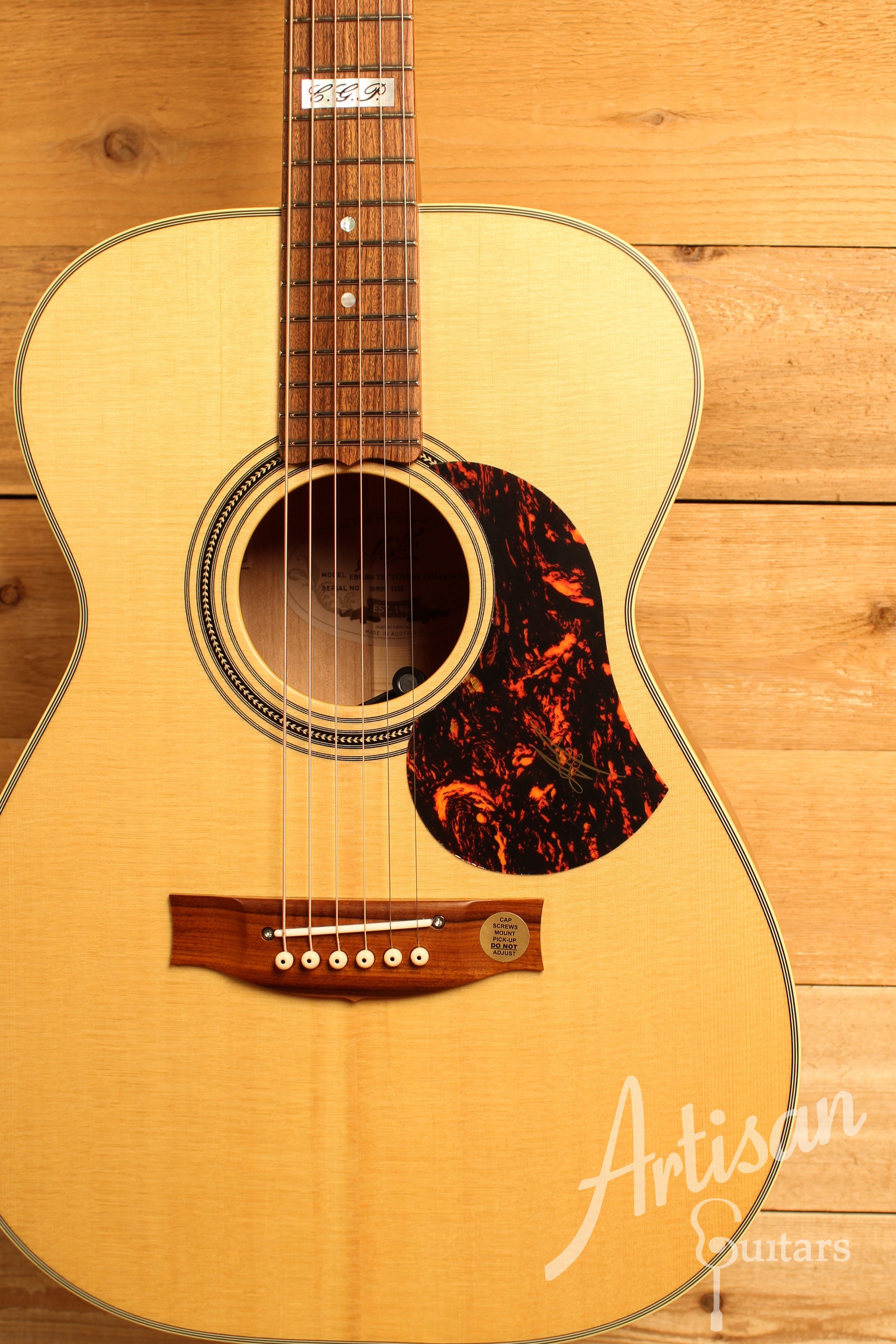 Maton EBG 808 TE Tommy Emmanuel Signature Guitar ID-12509 - Artisan Guitars