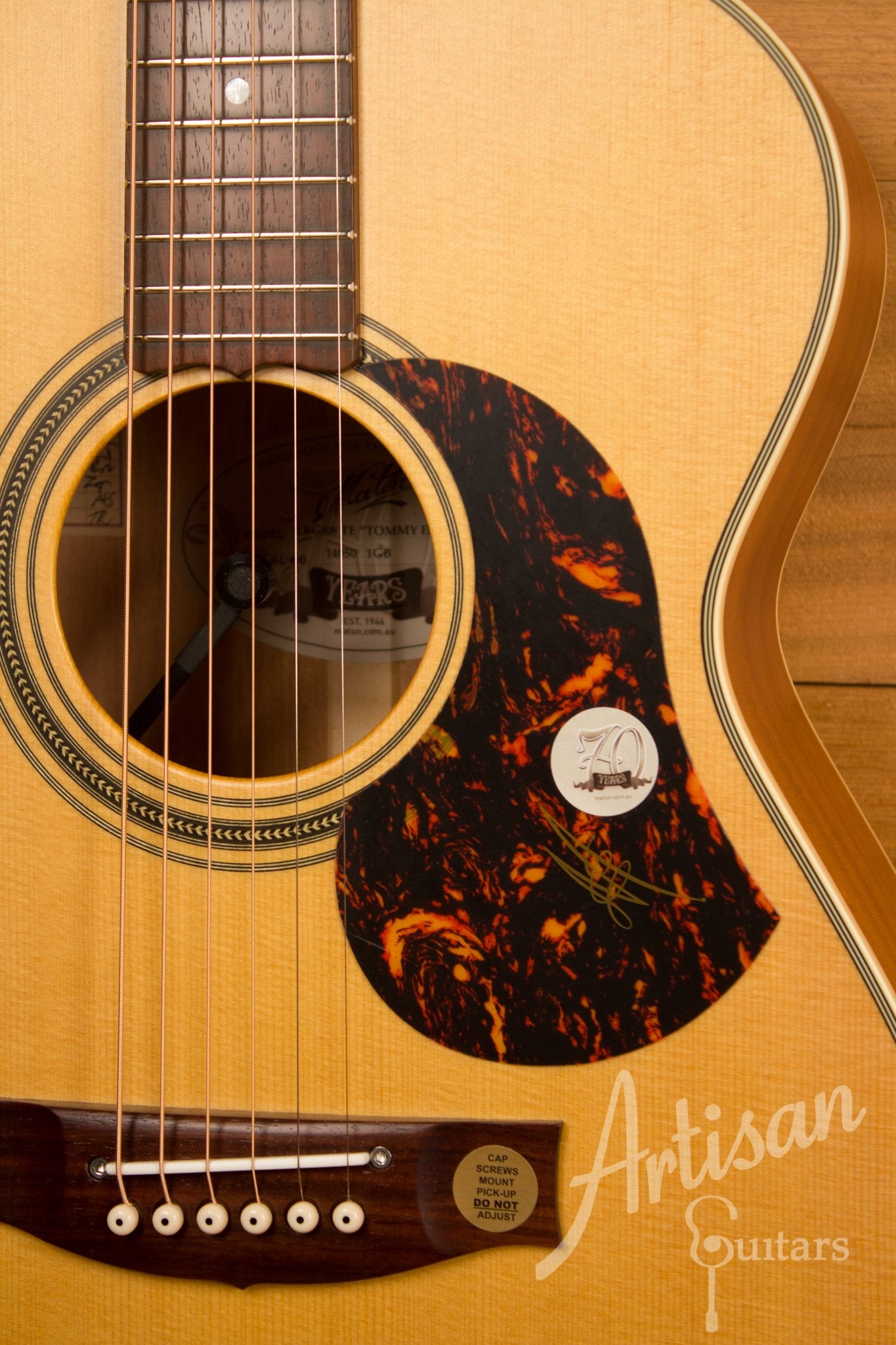 Maton EBG 808 TE Tommy Emmanuel Signature Guitar ID-11497 - Artisan Guitars