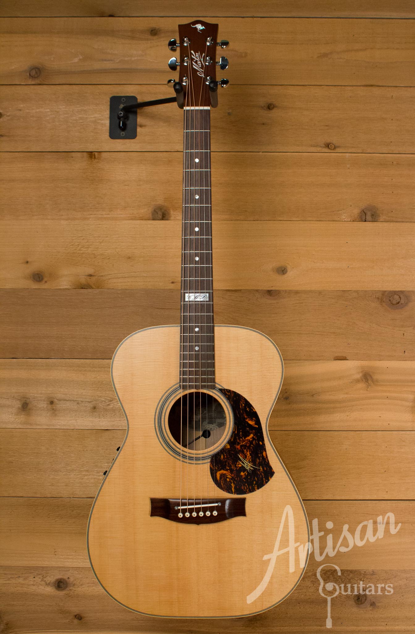 Pre-Owned 2014 Maton EBG808TE Tommy Emmanuel Signature Sitka and Queensland Maple ID-10199 - Artisan Guitars