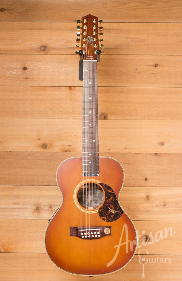Maton EMD12 Mini Maton Diesel Sitka with Blackwood and Vintage Amber Sunburst ID-10219 - Artisan Guitars