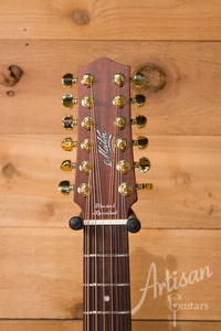 Maton EMD12 Mini Maton Diesel Sitka with Blackwood and Vintage Amber Sunburst ID-10219 - Artisan Guitars
