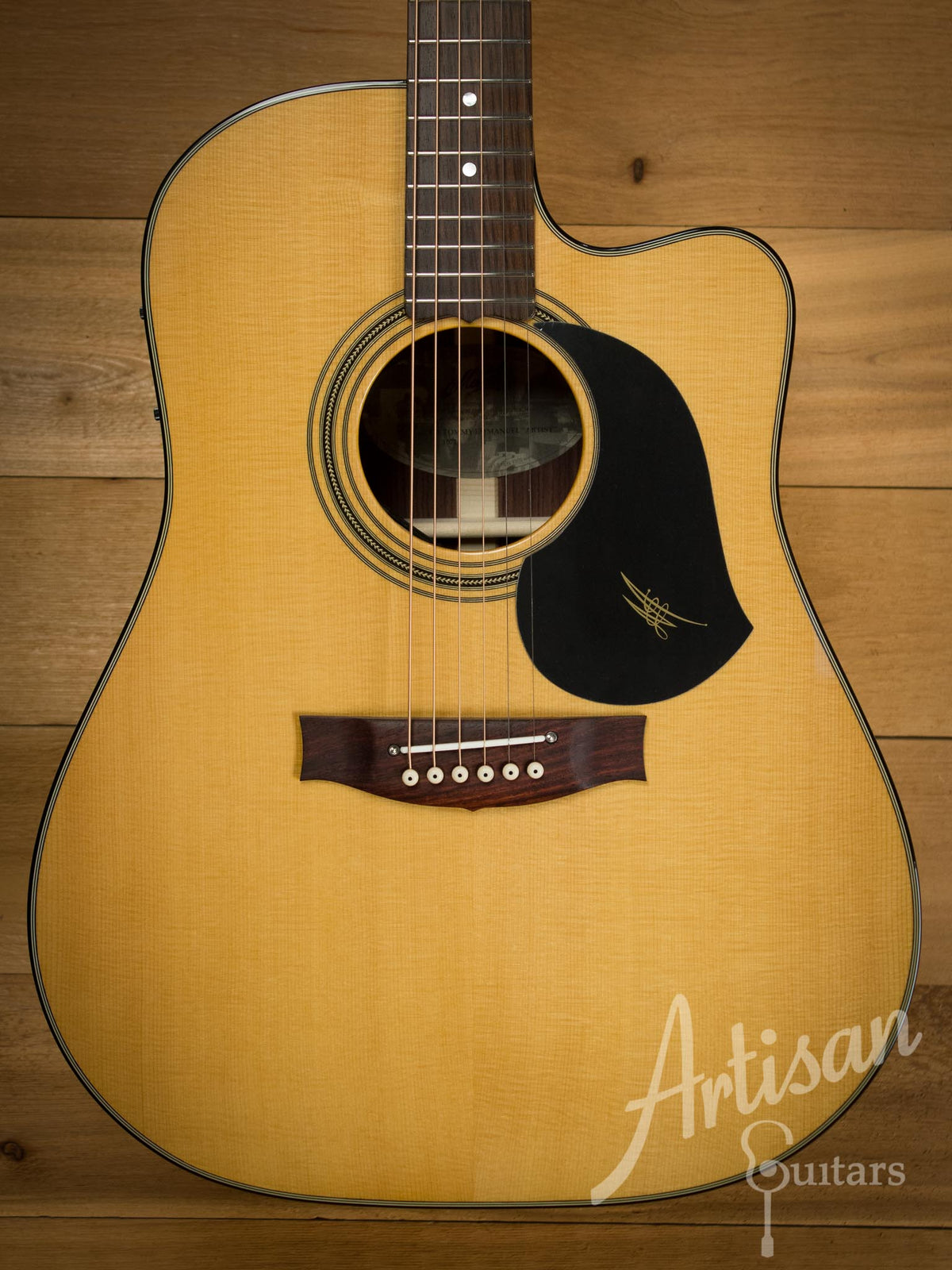 Maton TE 1 Guitar Tommy Emmanuel Artist Sitka Spruce and Indian Rosewood AP5 Pro ID-10118 - Artisan Guitars