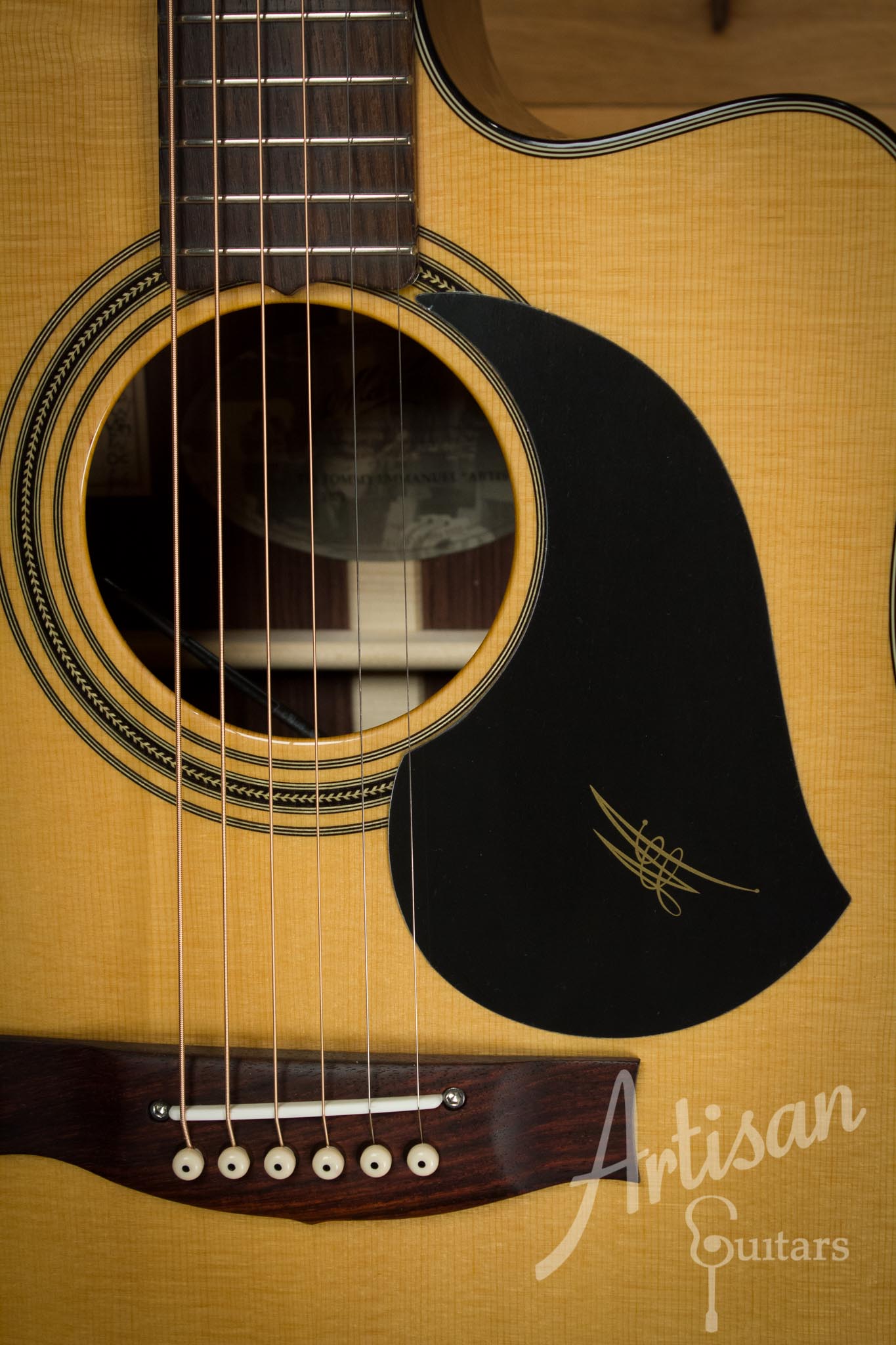 Maton TE 1 Guitar Tommy Emmanuel Artist Sitka Spruce and Indian Rosewood AP5 Pro ID-10118 - Artisan Guitars