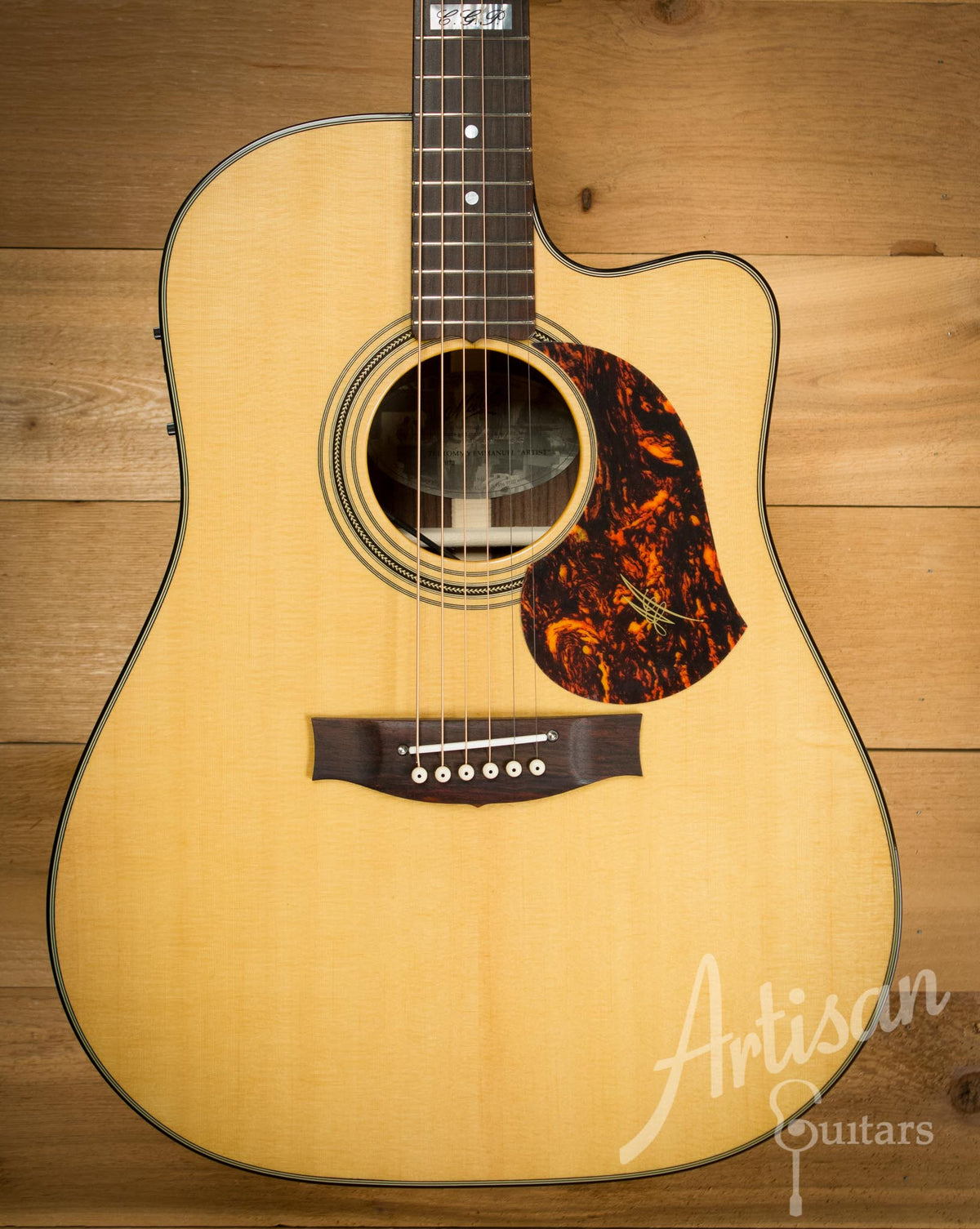 Maton TE1 Guitar Tommy Emmanuel Artist Sitka Spruce and Indian Rosewood AP5 Pro ID-10118 - Artisan Guitars
