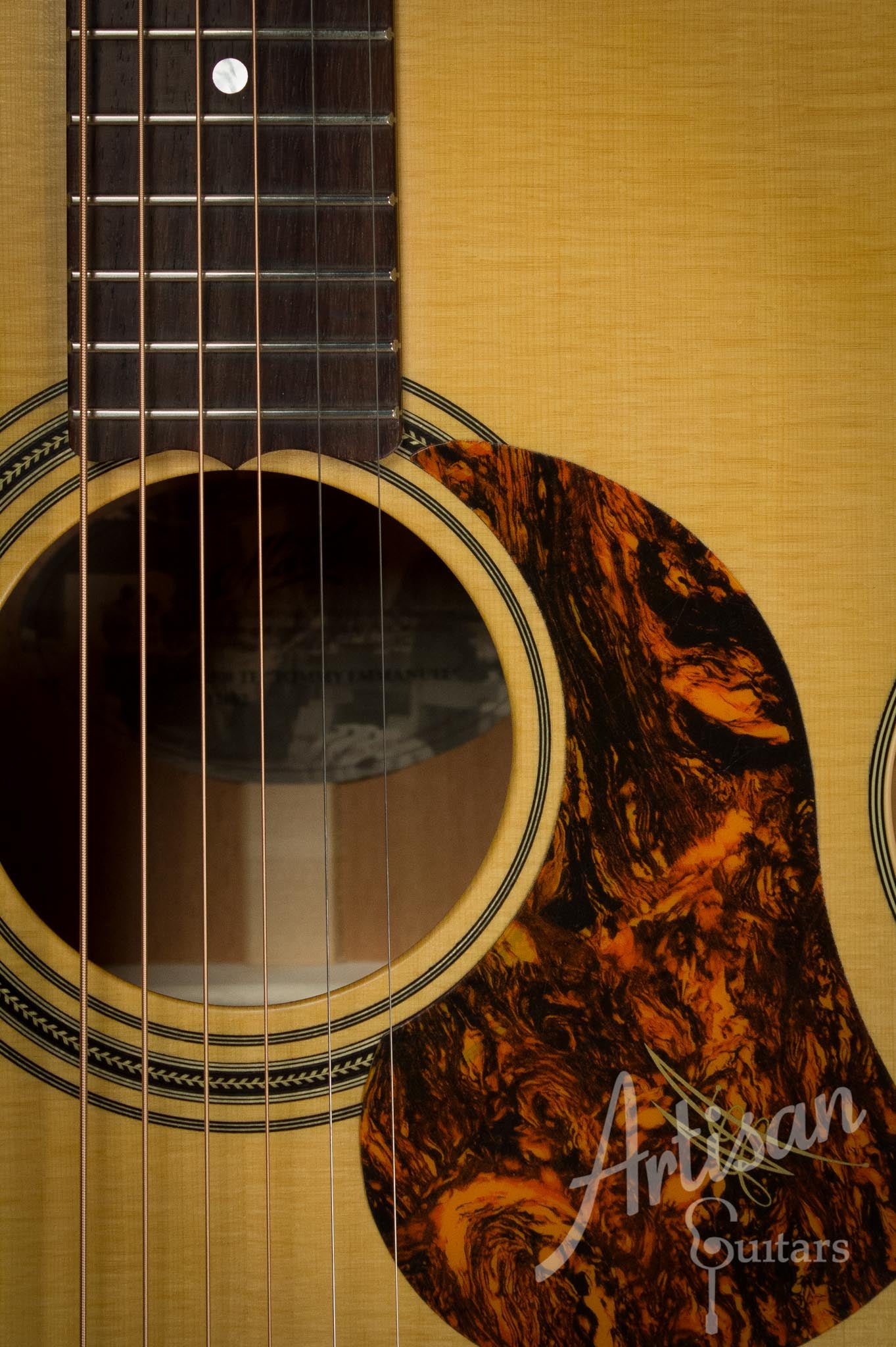 Maton EBG 808TE Tommy Emmanuel Signature Guitar Sitka and Queensland Maple with AP5-Pro ID-10117 - Artisan Guitars