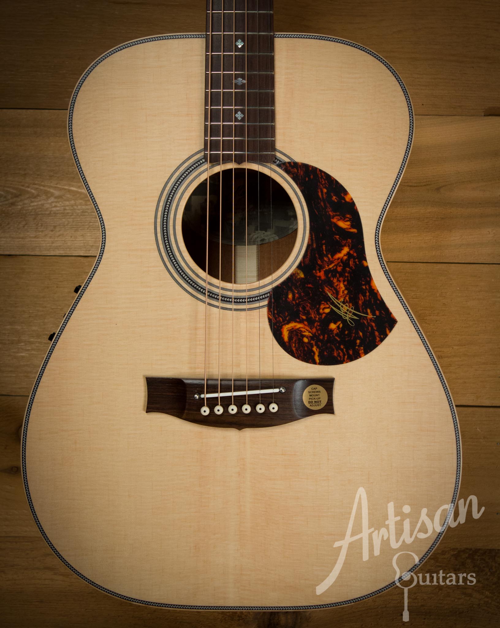 Maton EBG808 Artist Series Sitka Spruce and Blackwood AP5 Pro ID-10121 - Artisan Guitars