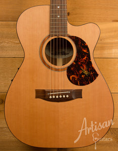 Maton SRS808C Guitar Western Red Cedar and Solid Blackwood Cutaway Pre-Owned 2016 ID-11308 - Artisan Guitars