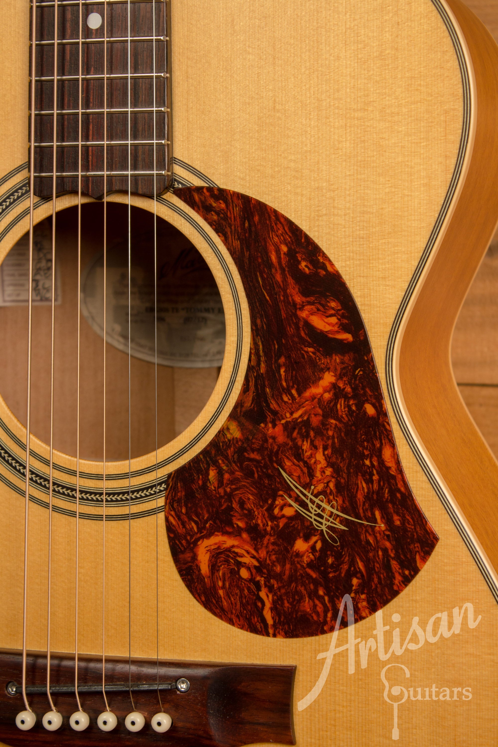 Maton EBG808TE Tommy Emmanuel Signature Sitka and Queensland Maple AP5 Mic Pre-Owned 2012 ID-11312 - Artisan Guitars