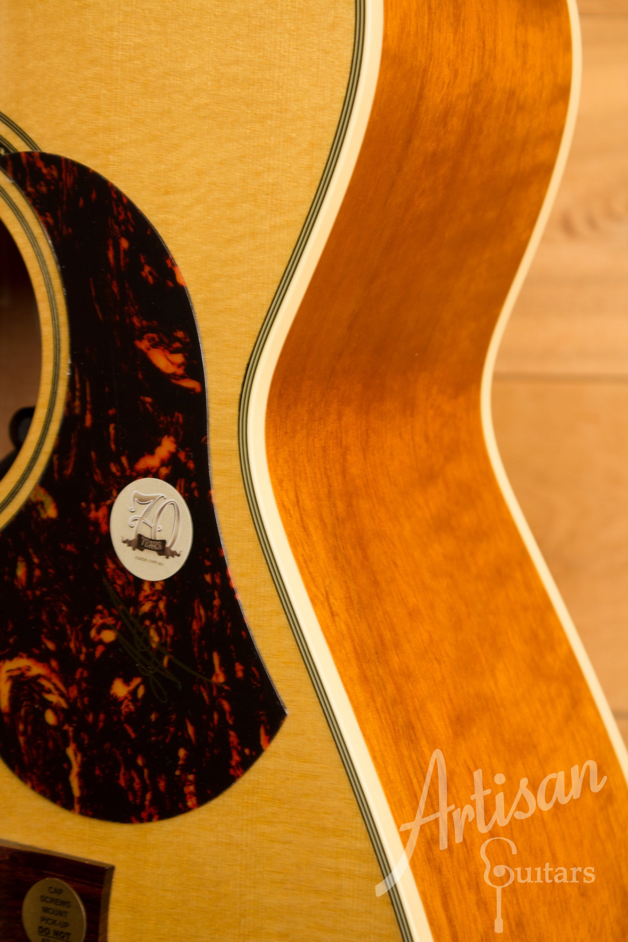 Maton EBG 808 TE Tommy Emmanuel Signature Guitar ID-11319 - Artisan Guitars
