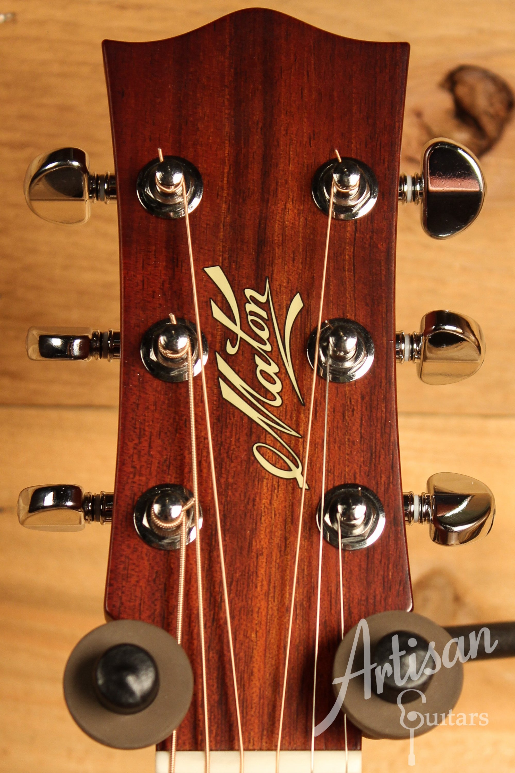 Maton EBG808 Queensland Maple Burst Custom Sitka Spruce & Queensland Maple  ID-12738 - Artisan Guitars