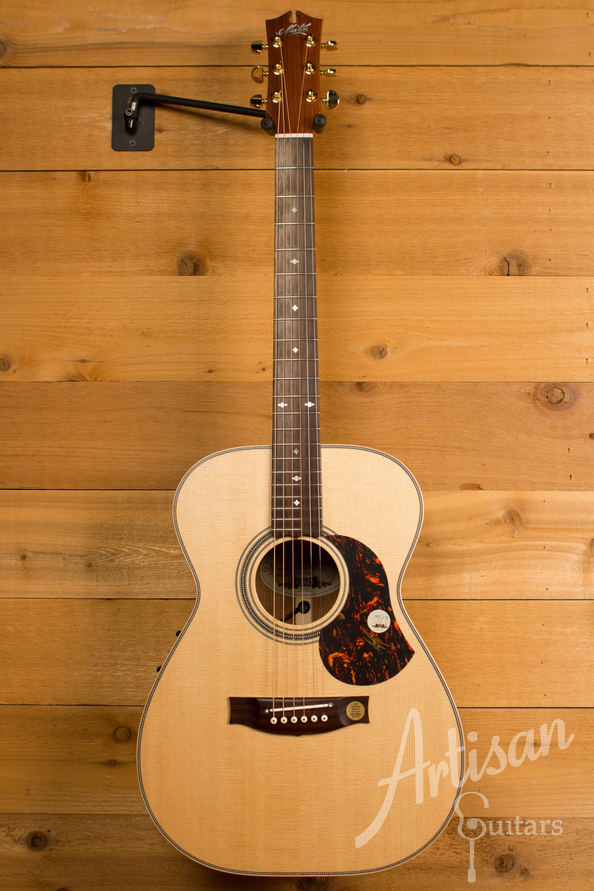 Maton EBG808 Artist Series Sitka Spruce and Blackwood ID-11321 - Artisan Guitars