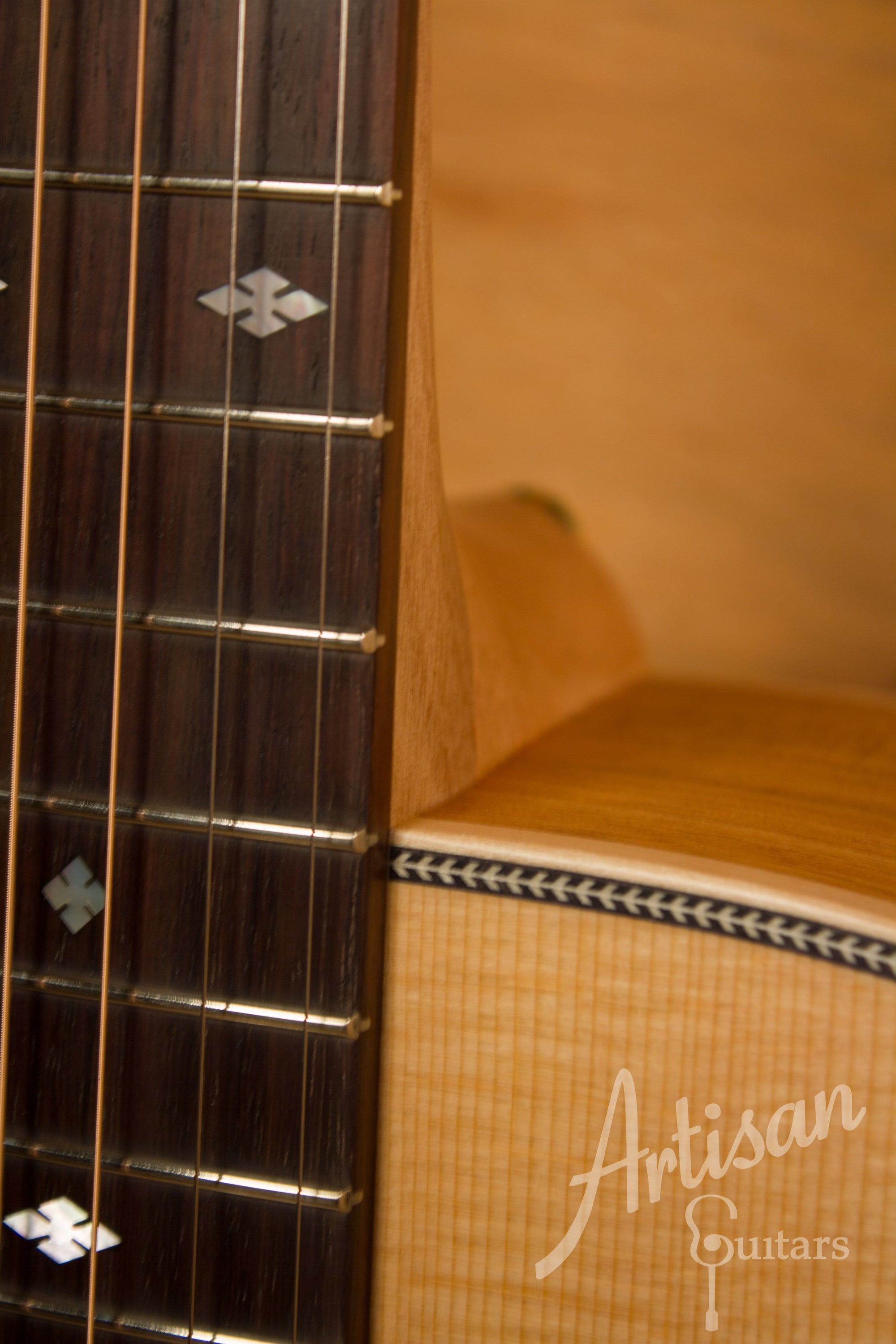 Maton EBG808 Artist Series Sitka Spruce and Blackwood ID-11321 - Artisan Guitars