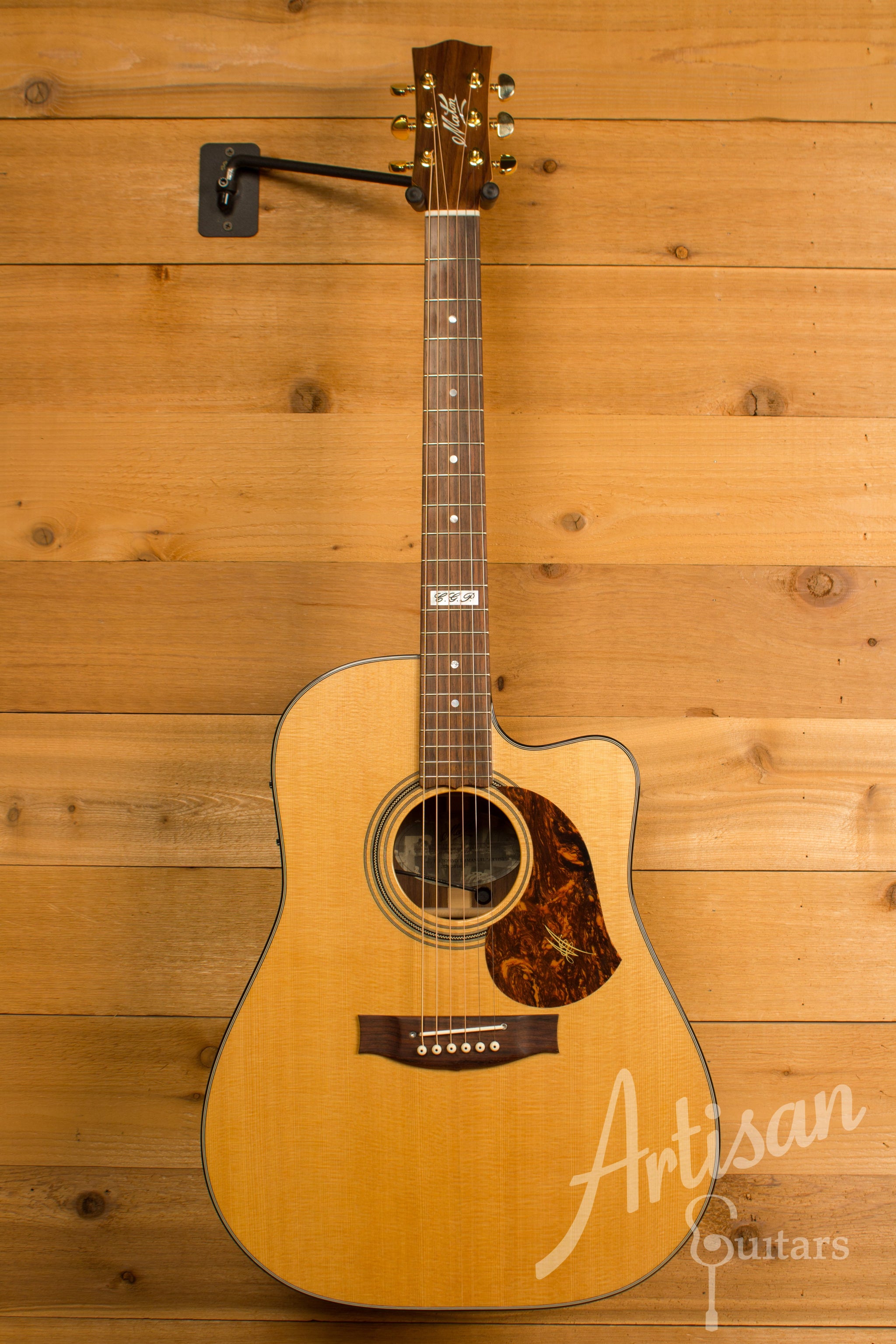 Maton TE1 Guitar Tommy Emmanuel Artist Sitka Spruce and Indian Rosewood AP5 Pro Pre-Owned 2014 ID-11323 - Artisan Guitars