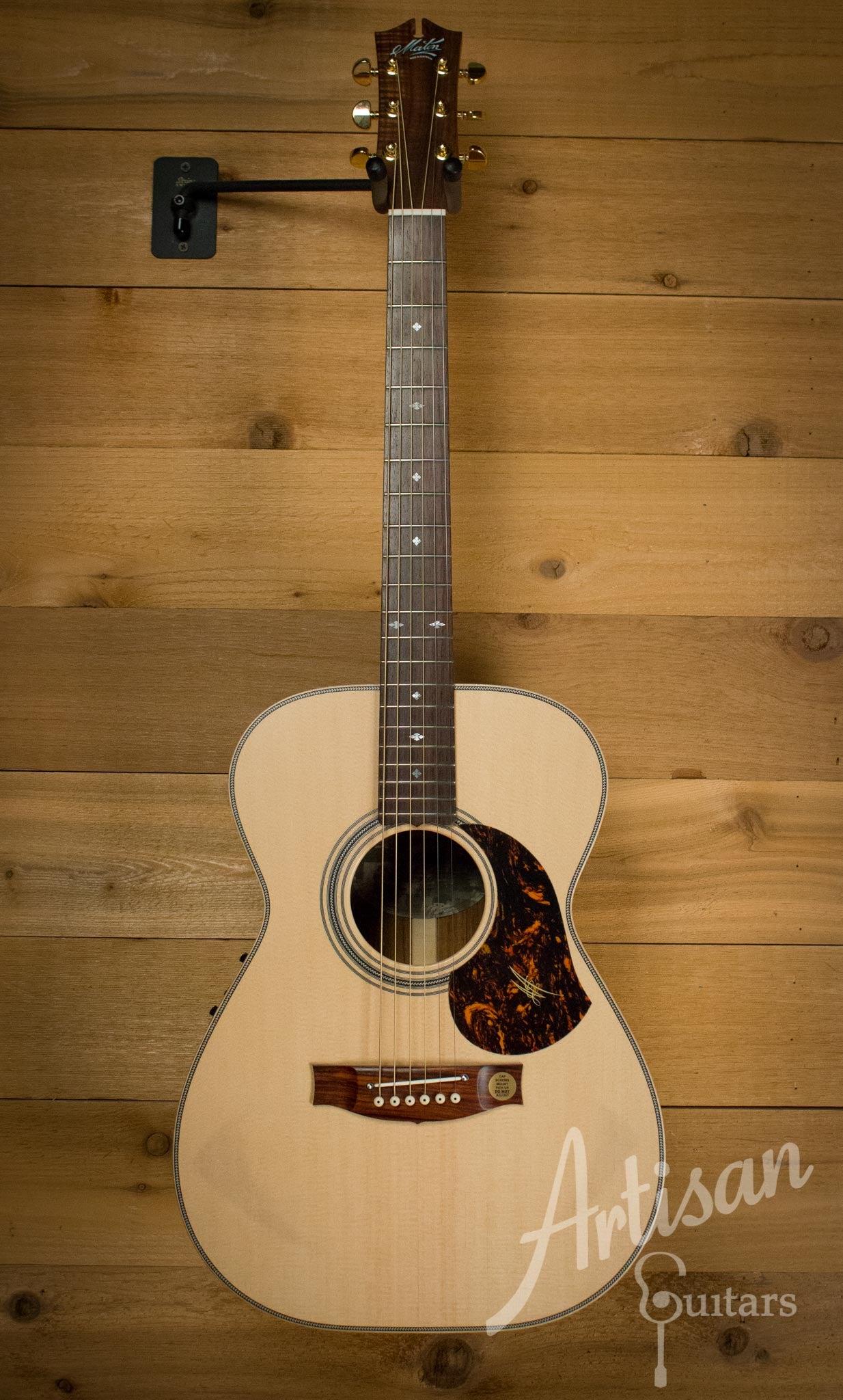 Pre-Owned 2014 Maton EBG808 Artist Series Sitka Spruce and Blackwood AP5 Pro ID-10272 - Artisan Guitars