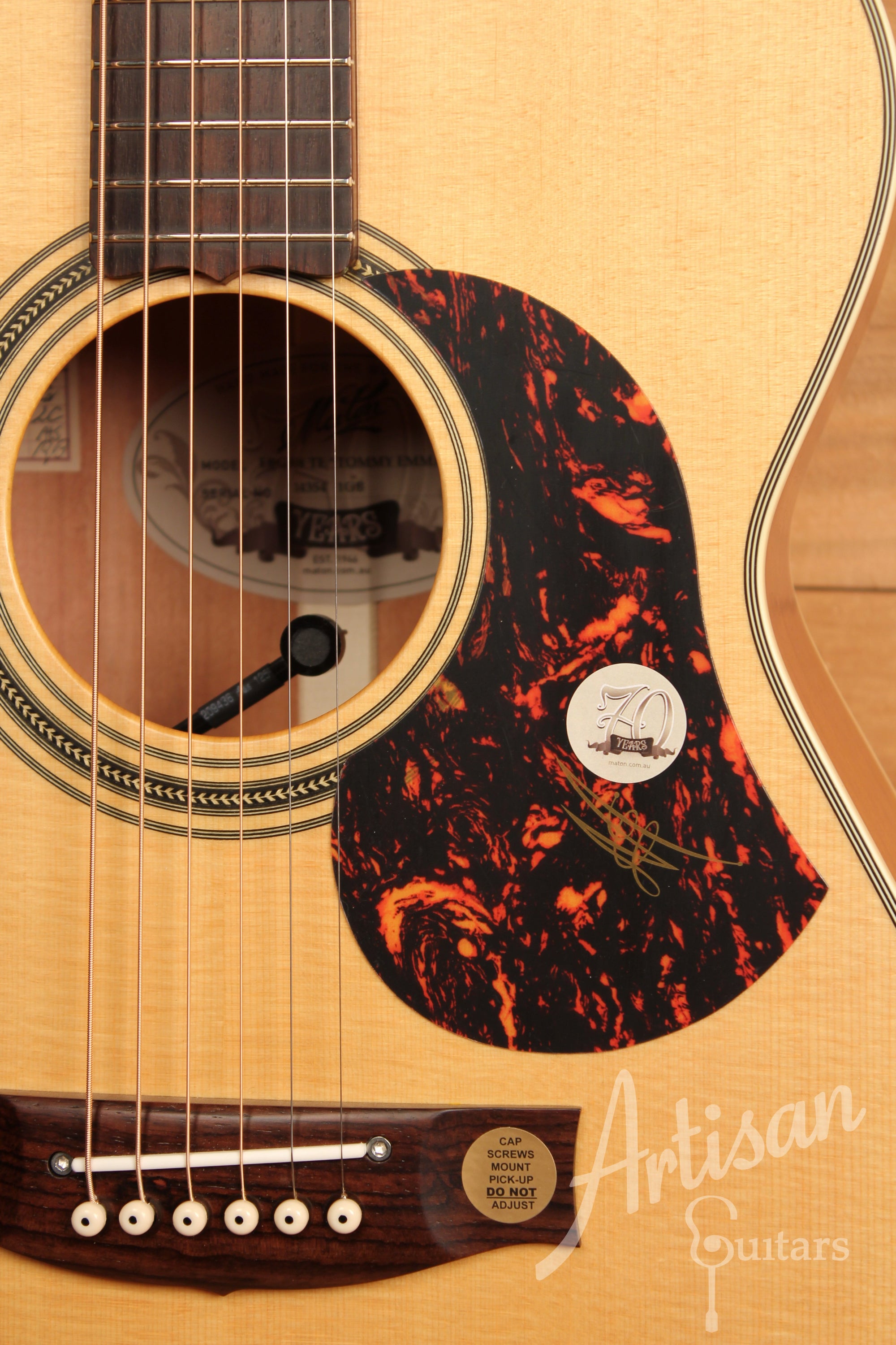 Maton EBG 808 TE Tommy Emmanuel Signature Guitar ID-11328 - Artisan Guitars