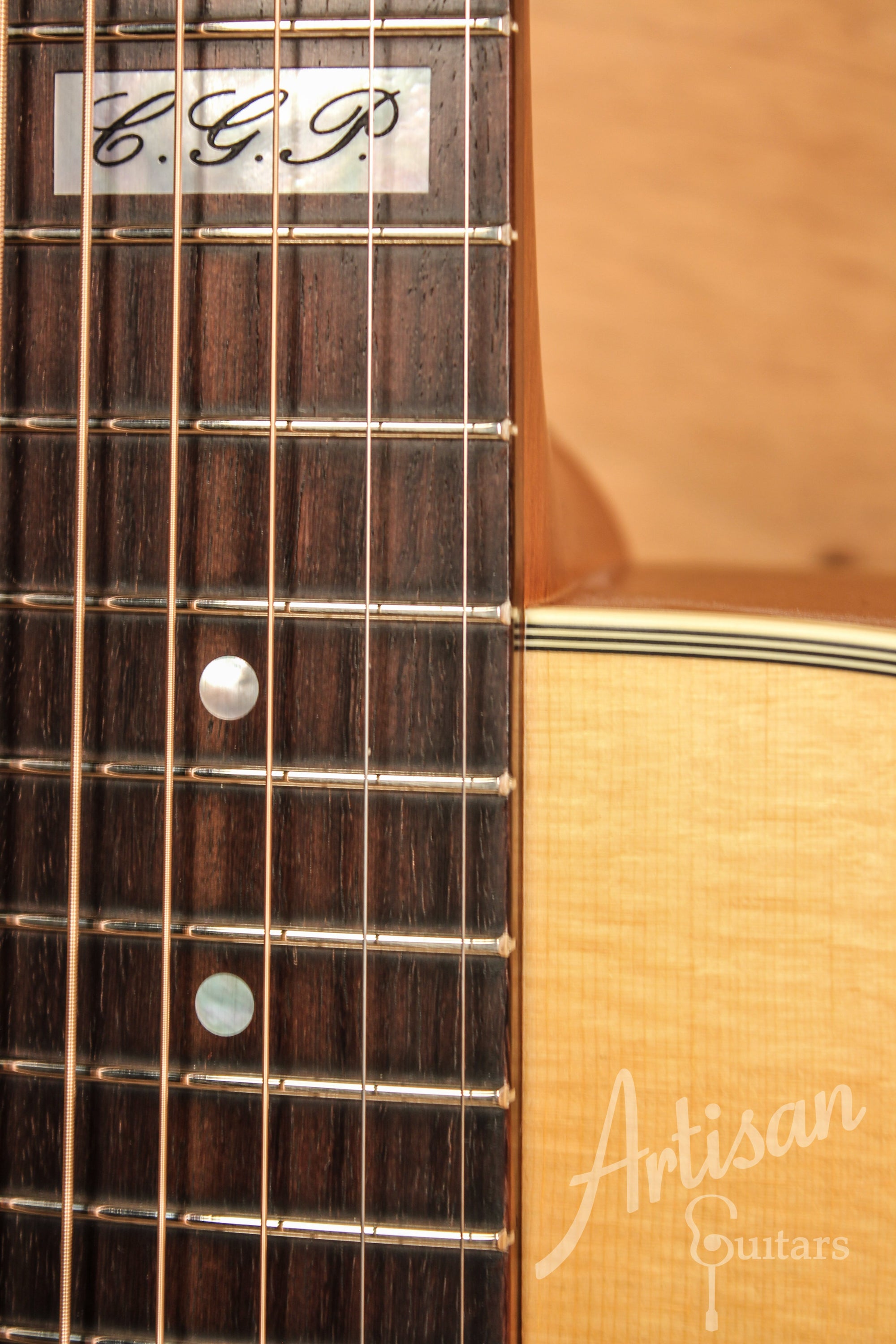 Maton EBG 808 TE Tommy Emmanuel Signature Guitar ID-11328 - Artisan Guitars