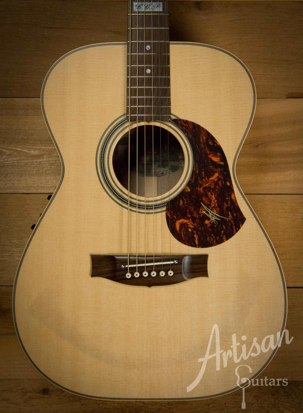 Pre-Owned 2014 Maton EBG808TE Tommy Emmanuel Signature Sitka and Queensland Maple ID-10271 - Artisan Guitars