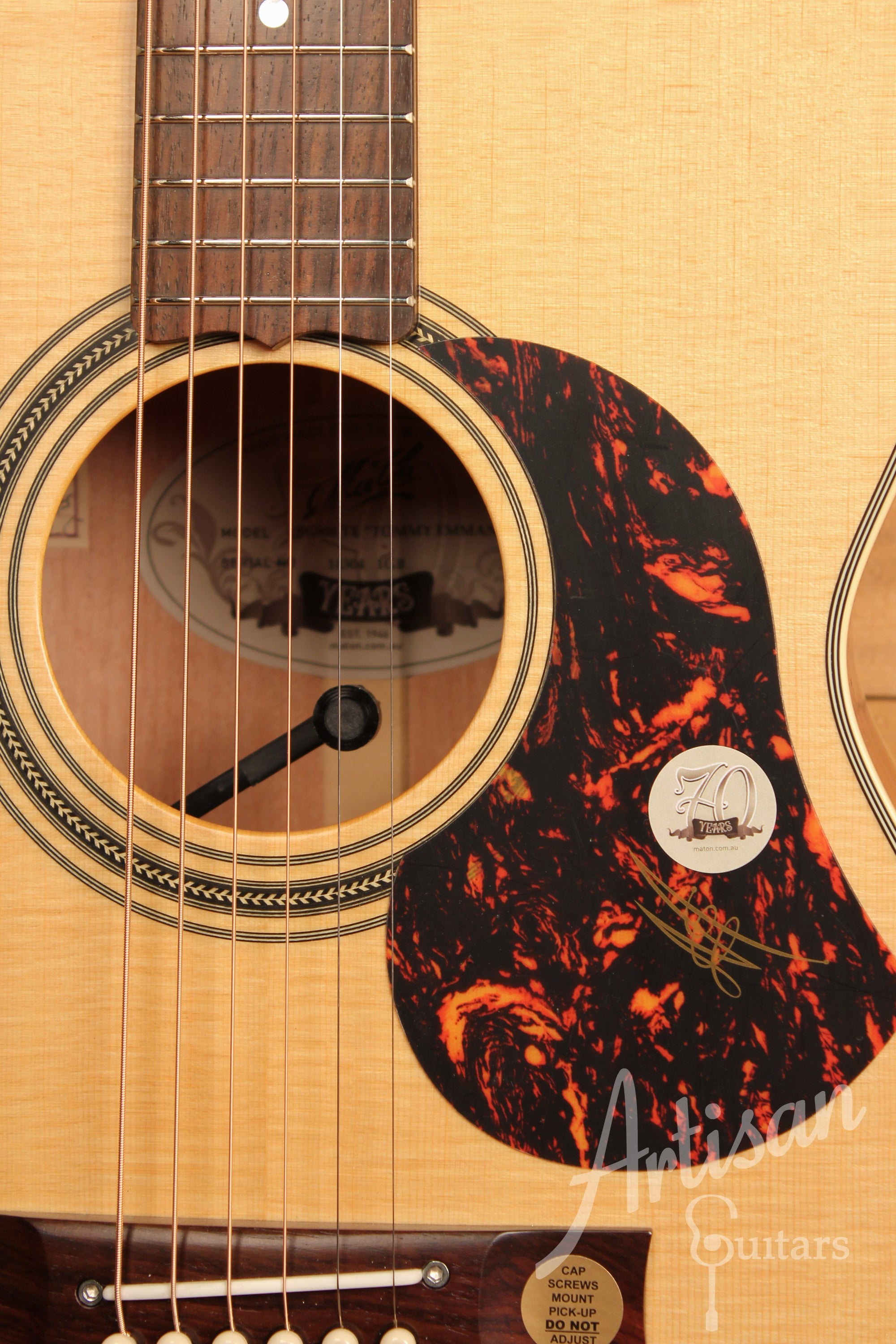 Maton EBG 808 TE Tommy Emmanuel Signature Guitar ID-11329 - Artisan Guitars