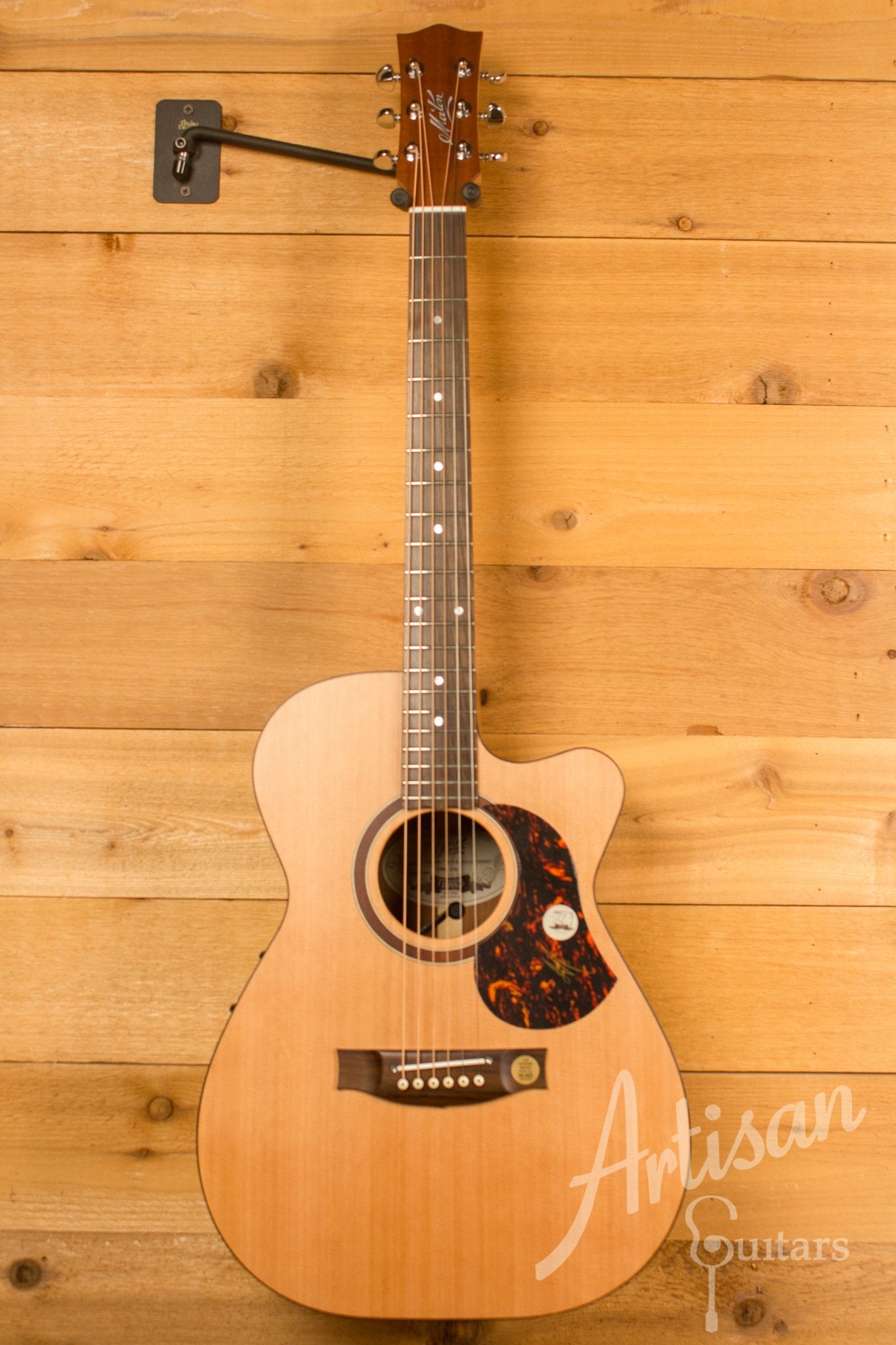 Maton SRS808C Guitar Western Red Cedar and Solid Blackwood Cutaway ID-11577 - Artisan Guitars