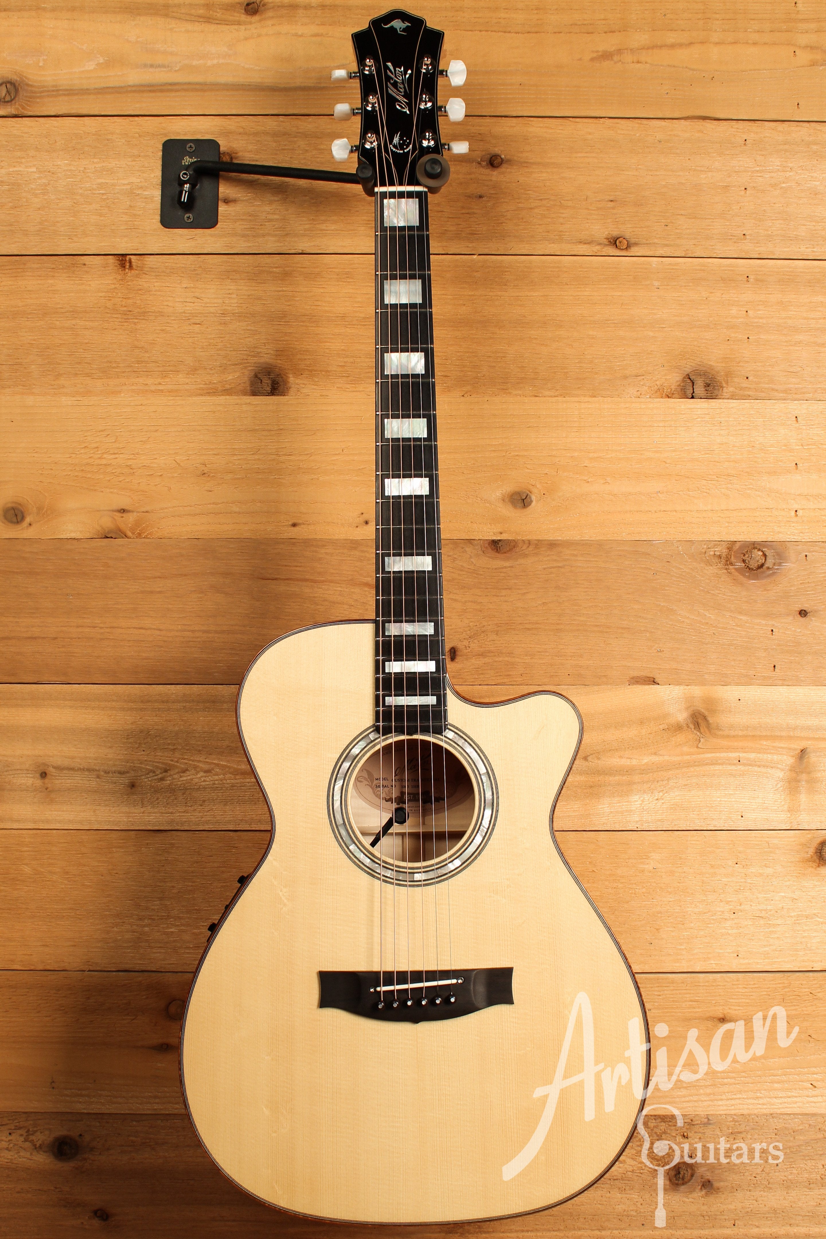 Maton Custom Shop Traditional w/ Flamed Rock Maple  ID-12206 - Artisan Guitars