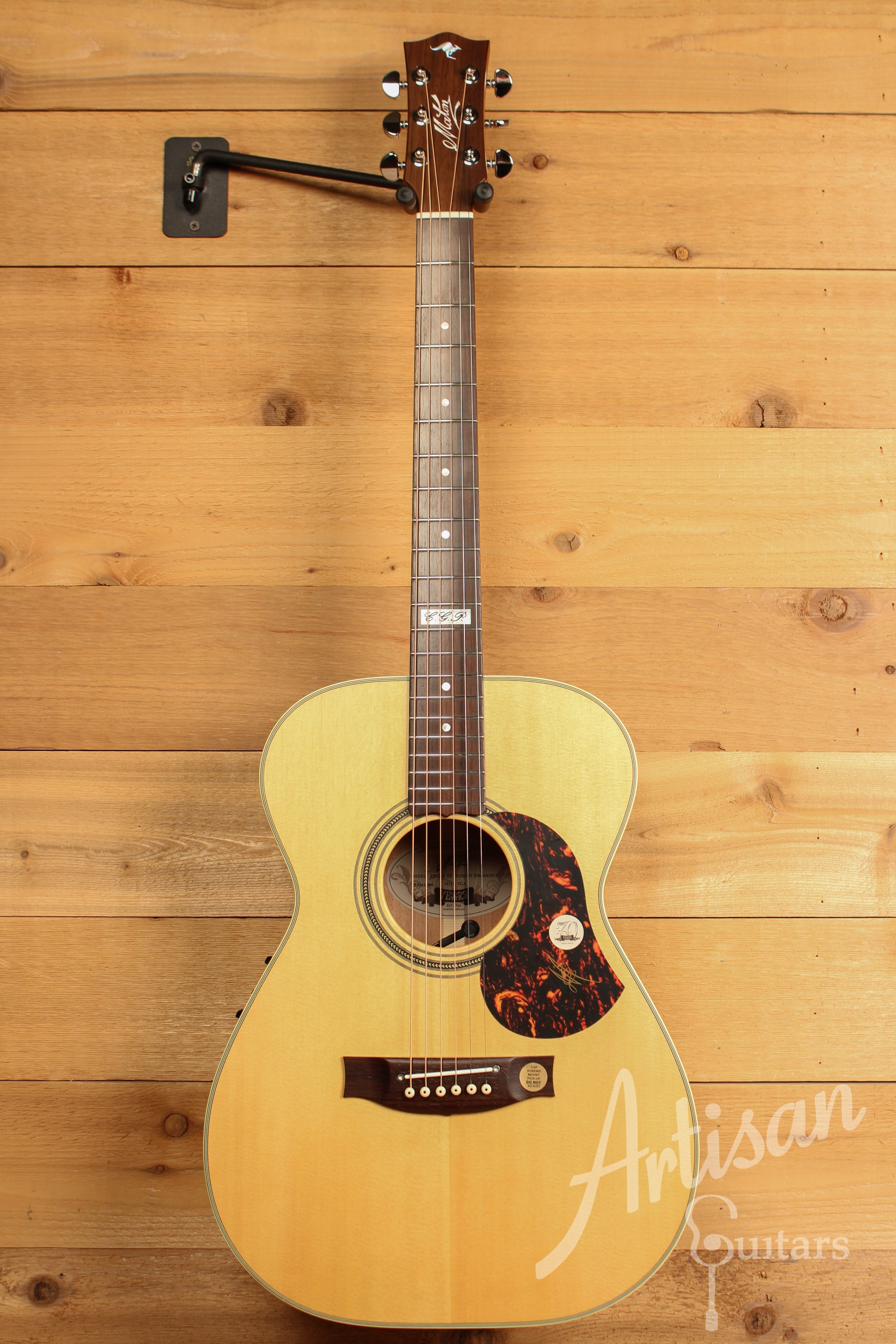 Maton EBG 808 TE Tommy Emmanuel Signature Guitar ID-11330 - Artisan Guitars
