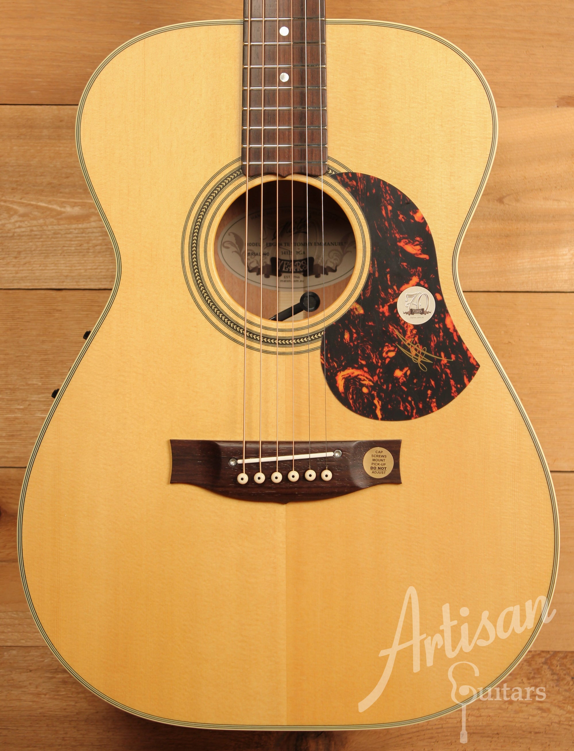 Maton EBG 808 TE Tommy Emmanuel Signature Guitar ID-11330 - Artisan Guitars